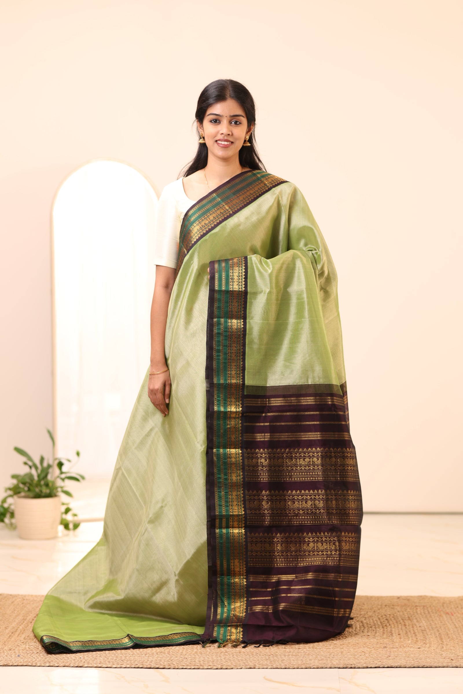 Kanchi Silk Cotton Saree A71