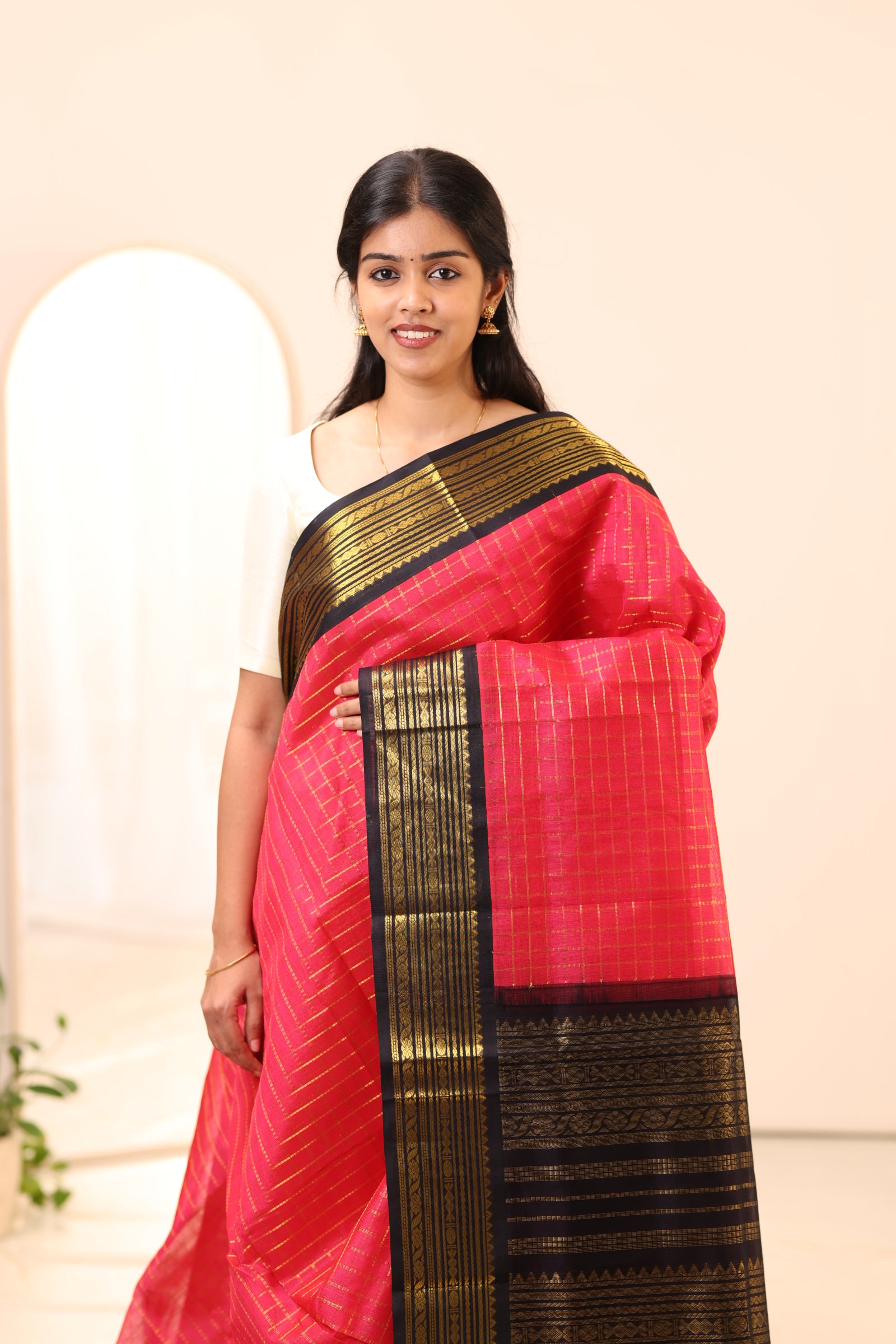 Kanchi Silk Cotton Saree A74