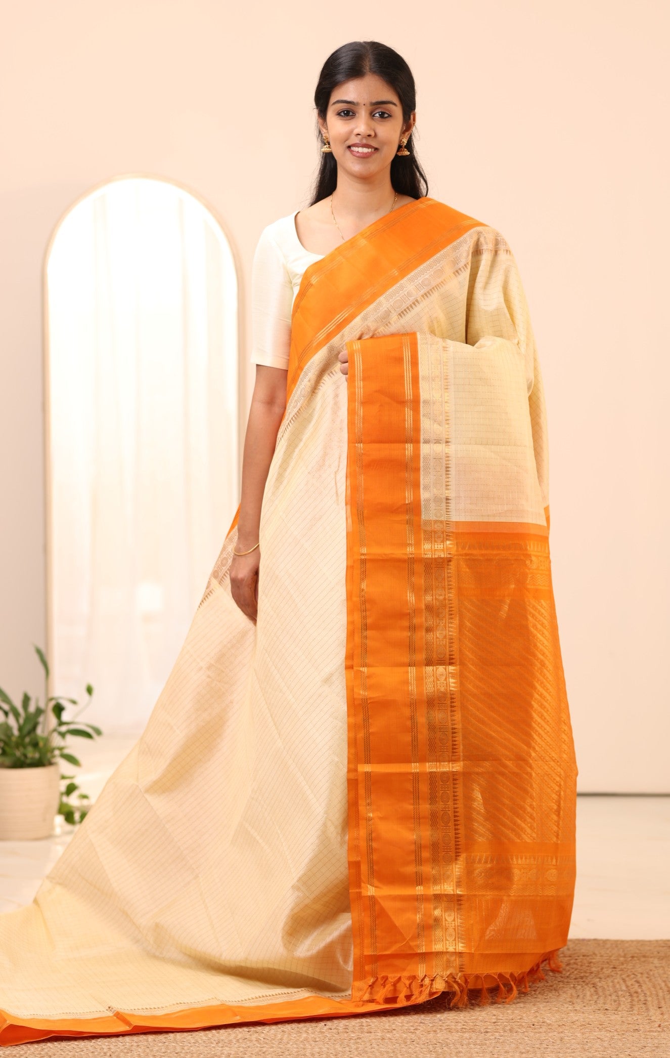 Kanchi Silk Cotton Saree A94