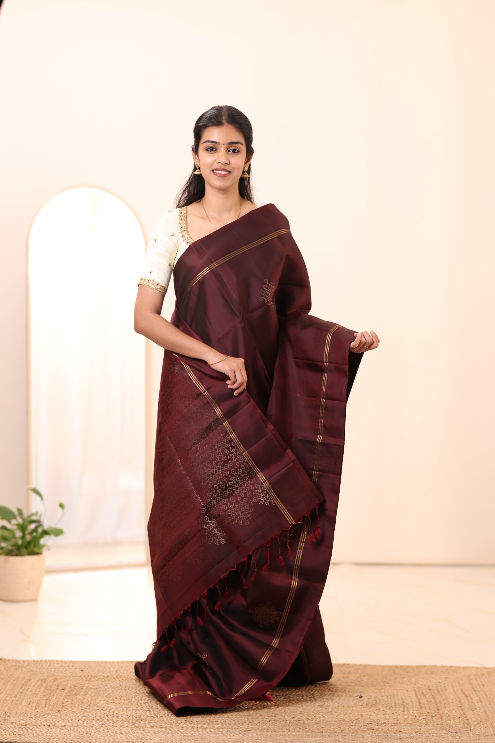 Soft Silk Saree A02