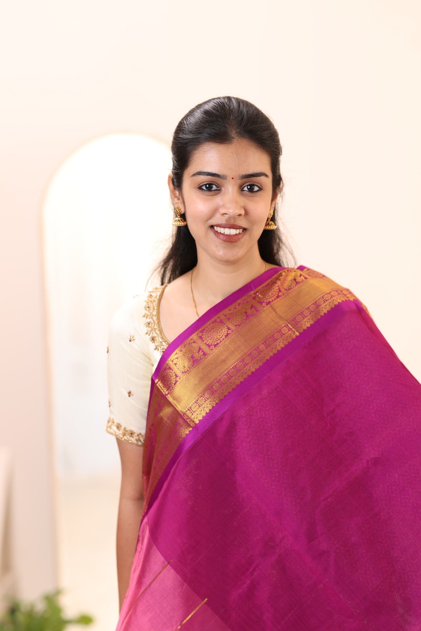 Kanchi Silk Cotton Saree A101