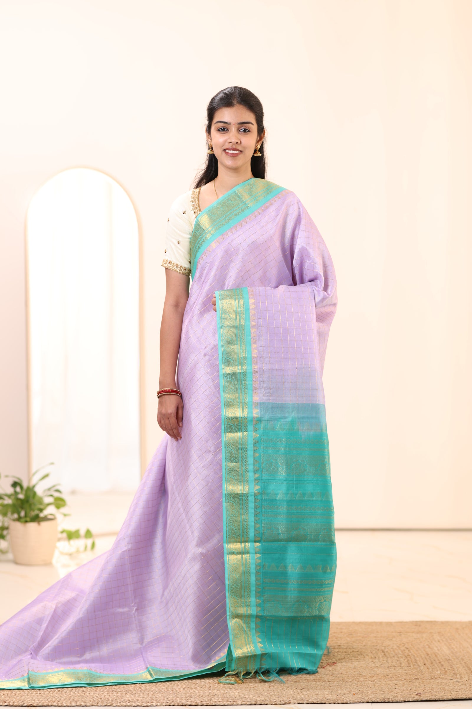 Kanchi Silk Cotton Saree A104