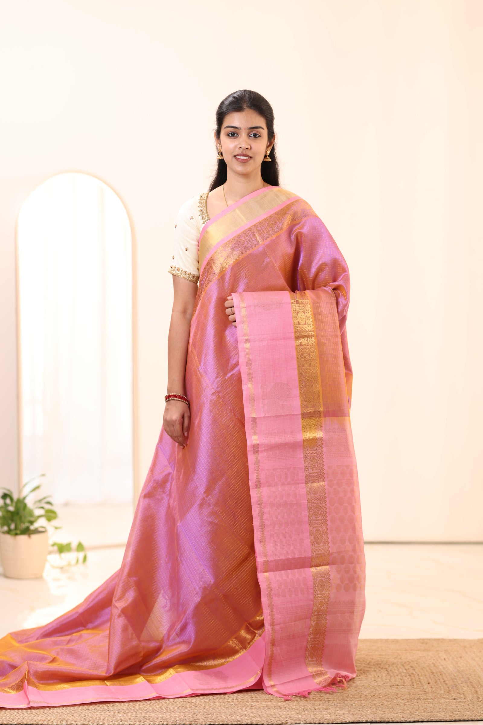 Kanchi Silk Cotton Saree A105