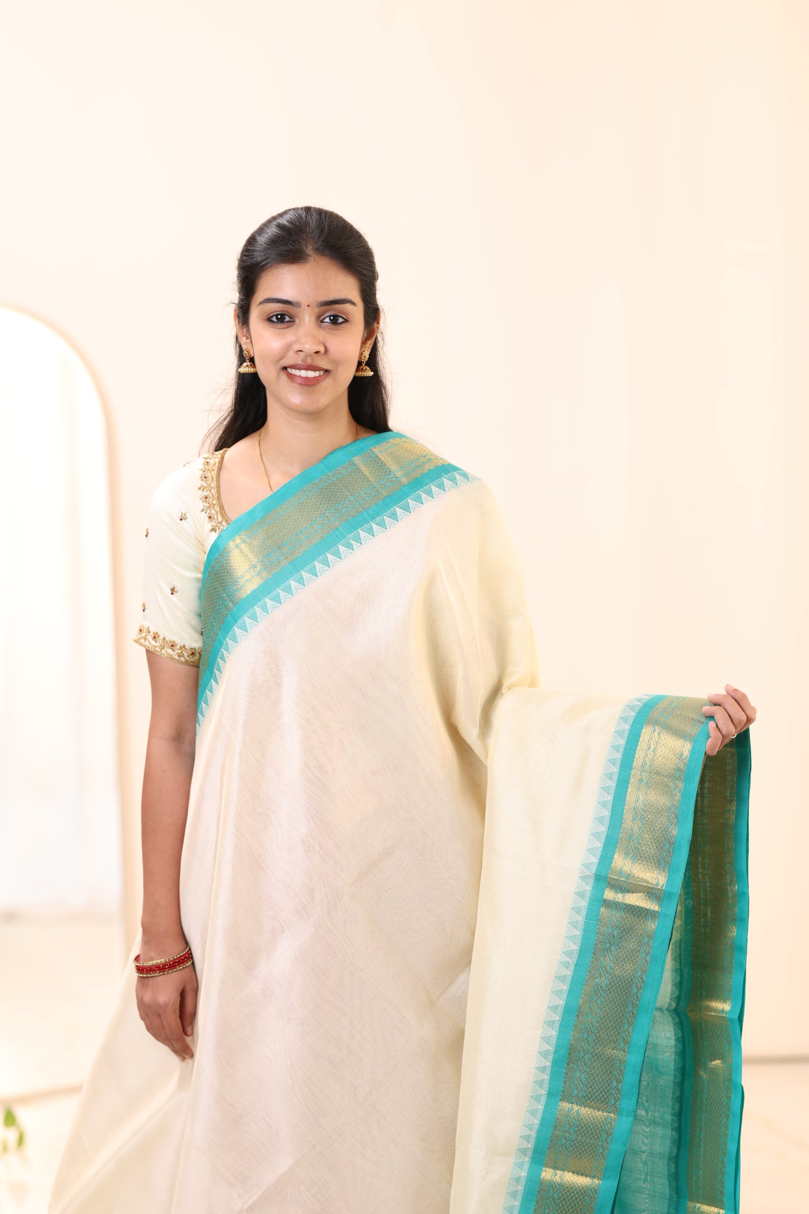Kanchi Silk Cotton Saree A106