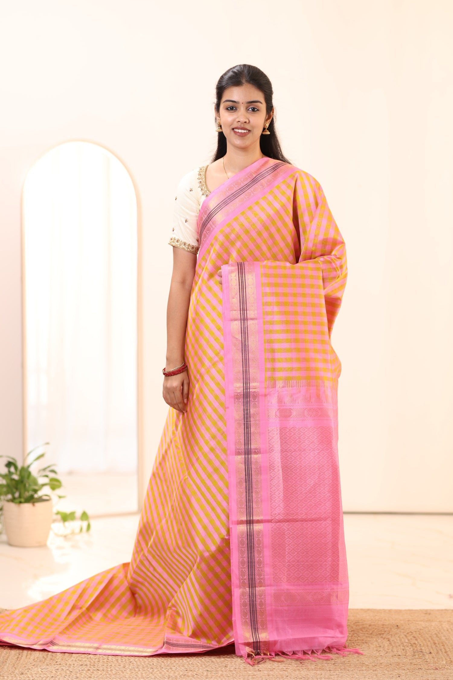 Kanchi Silk Cotton Saree A108