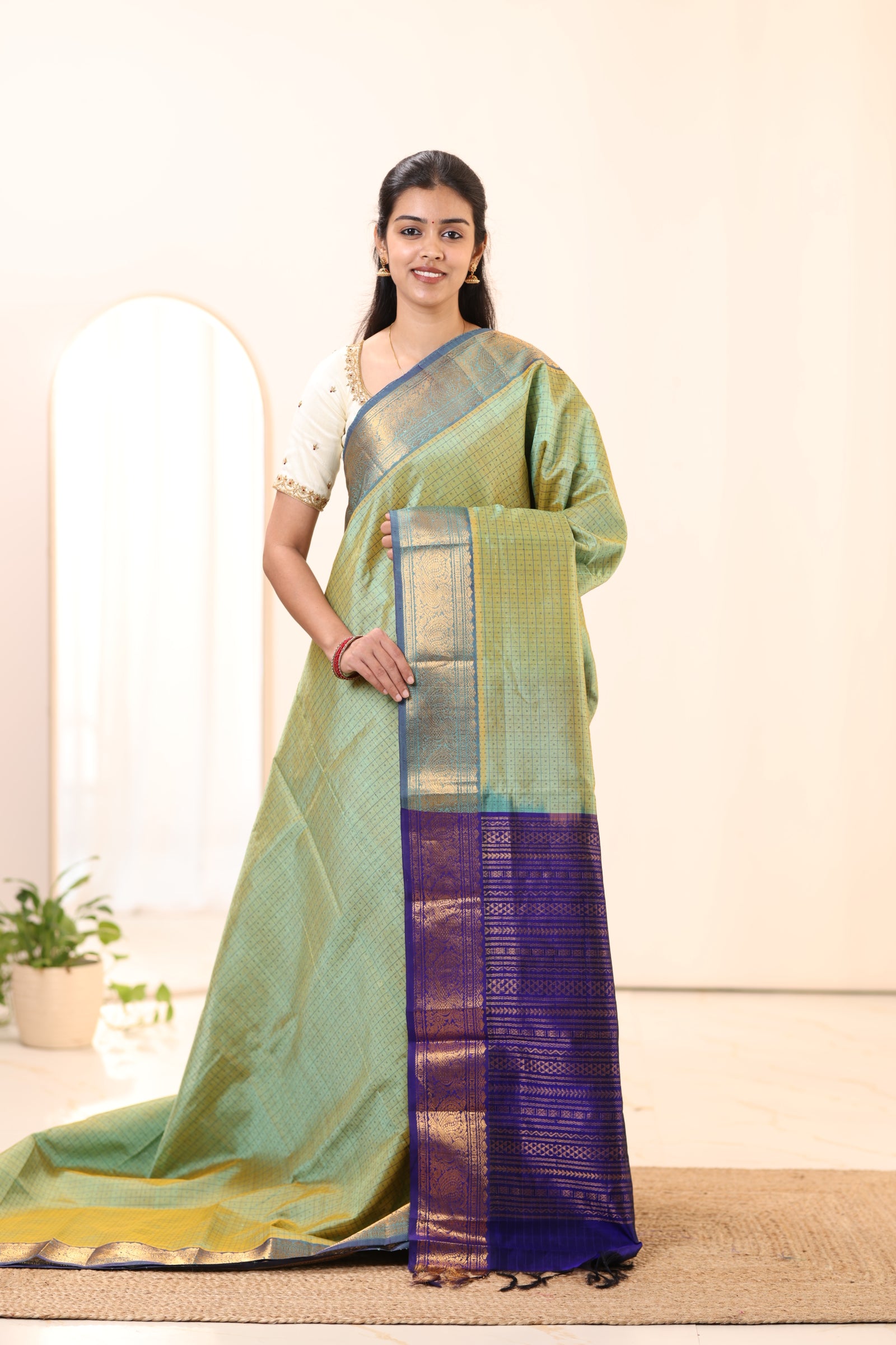 Kanchi Silk Cotton Saree A110