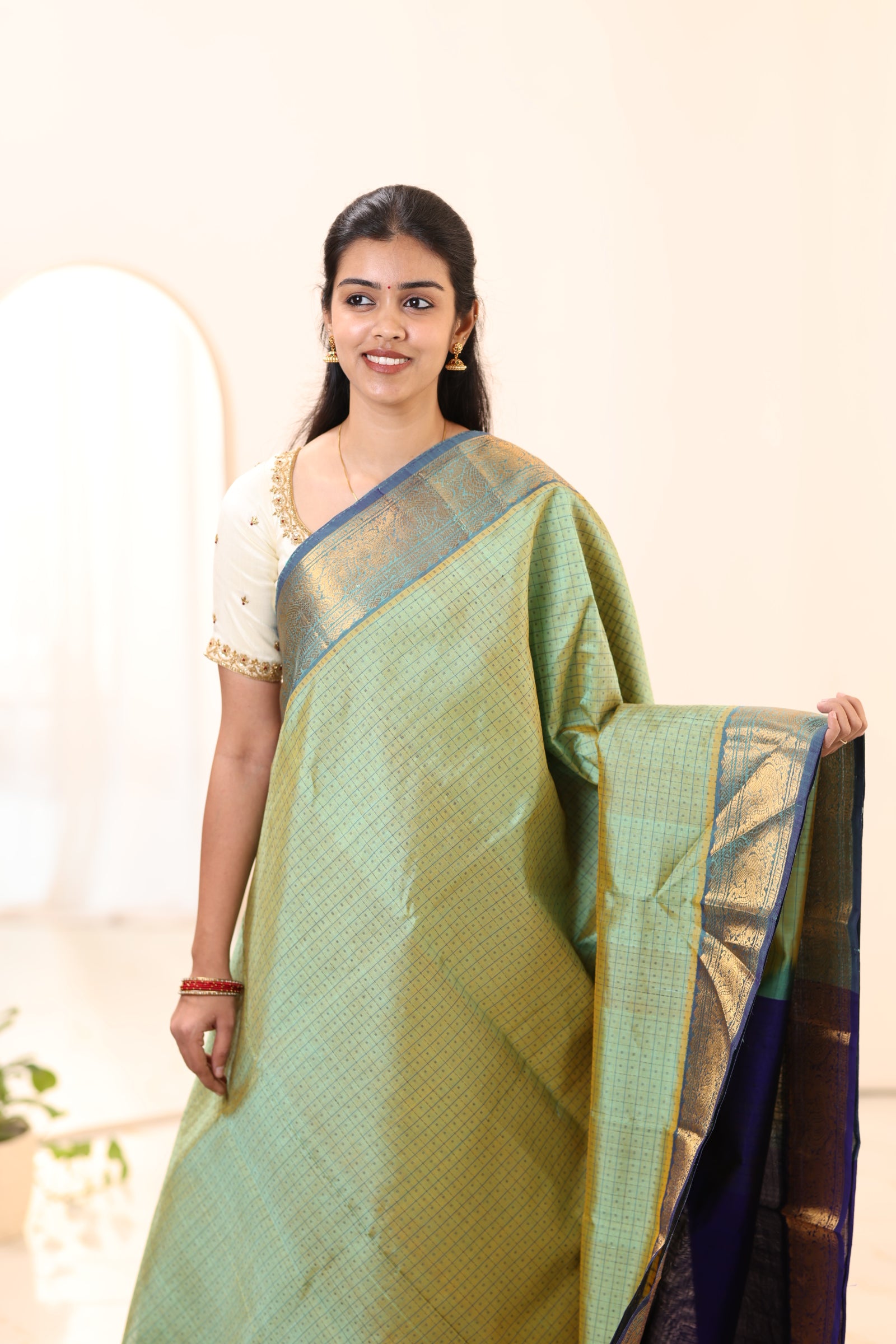 Kanchi Silk Cotton Saree A110