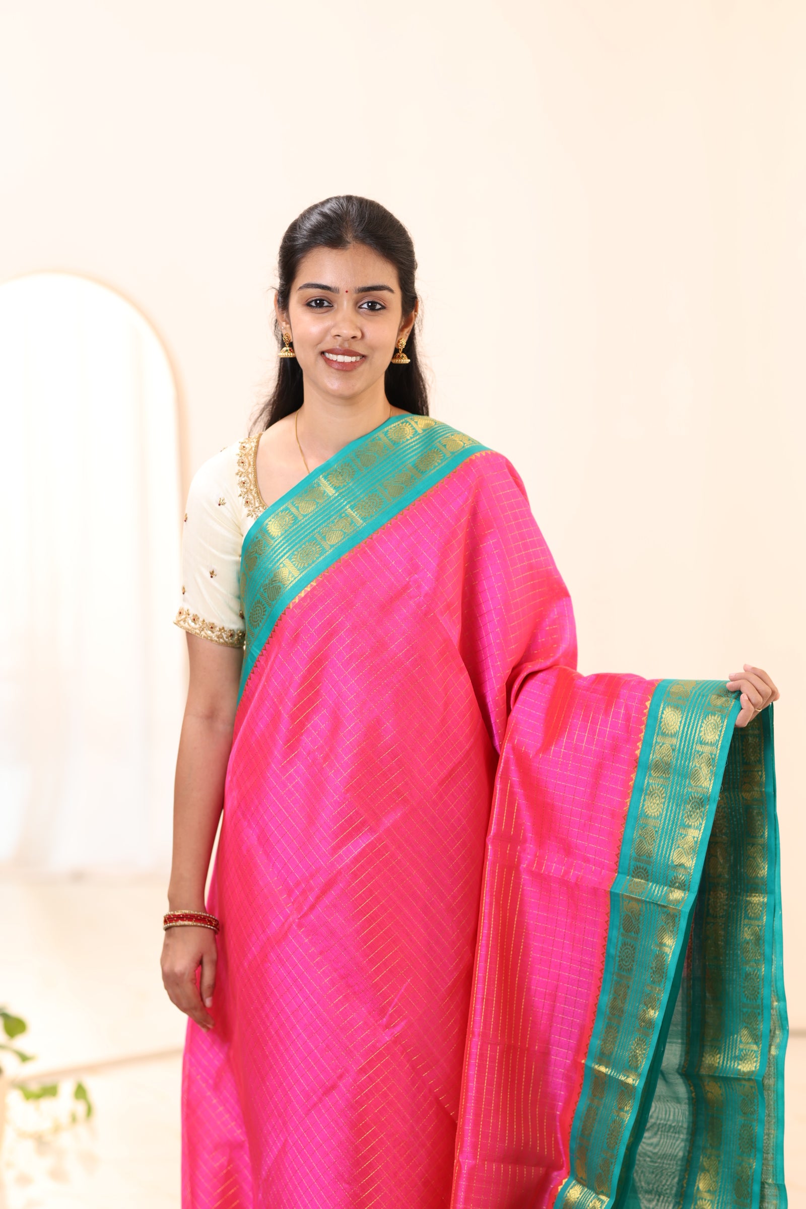 Kanchi Silk Cotton Saree A111