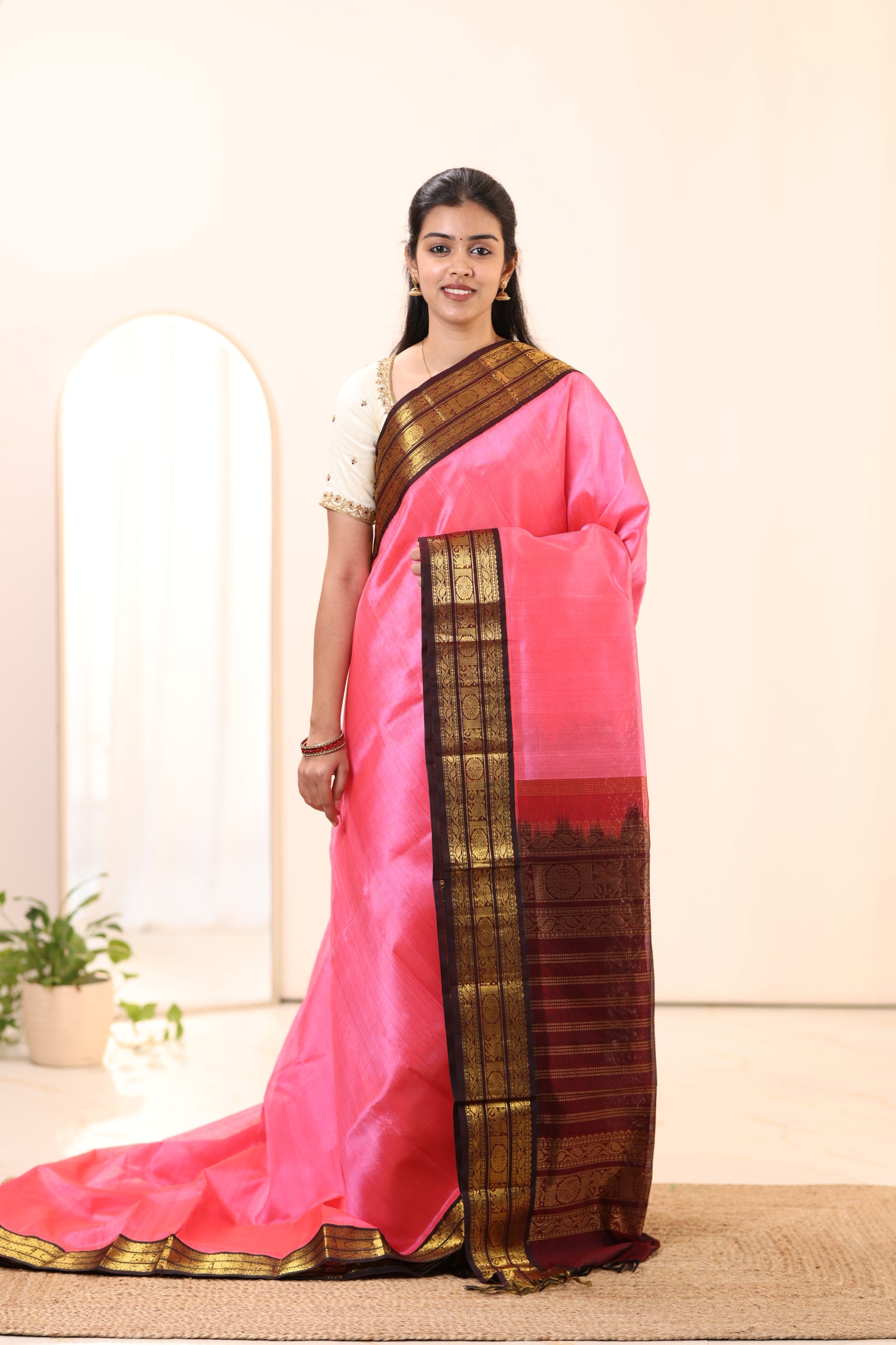 Kanchi Silk Cotton Saree A115