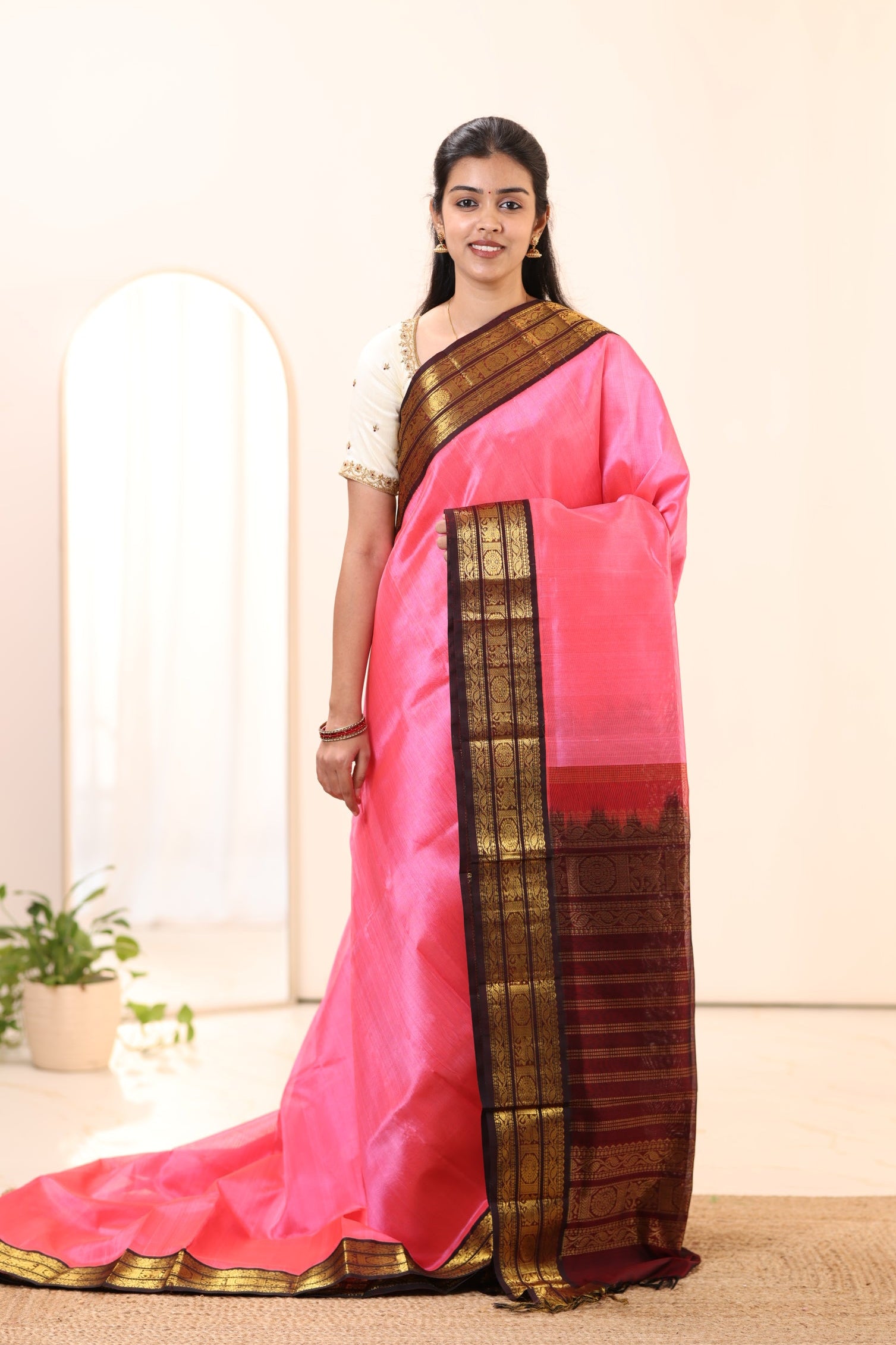 Kanchi Silk Cotton Saree A115