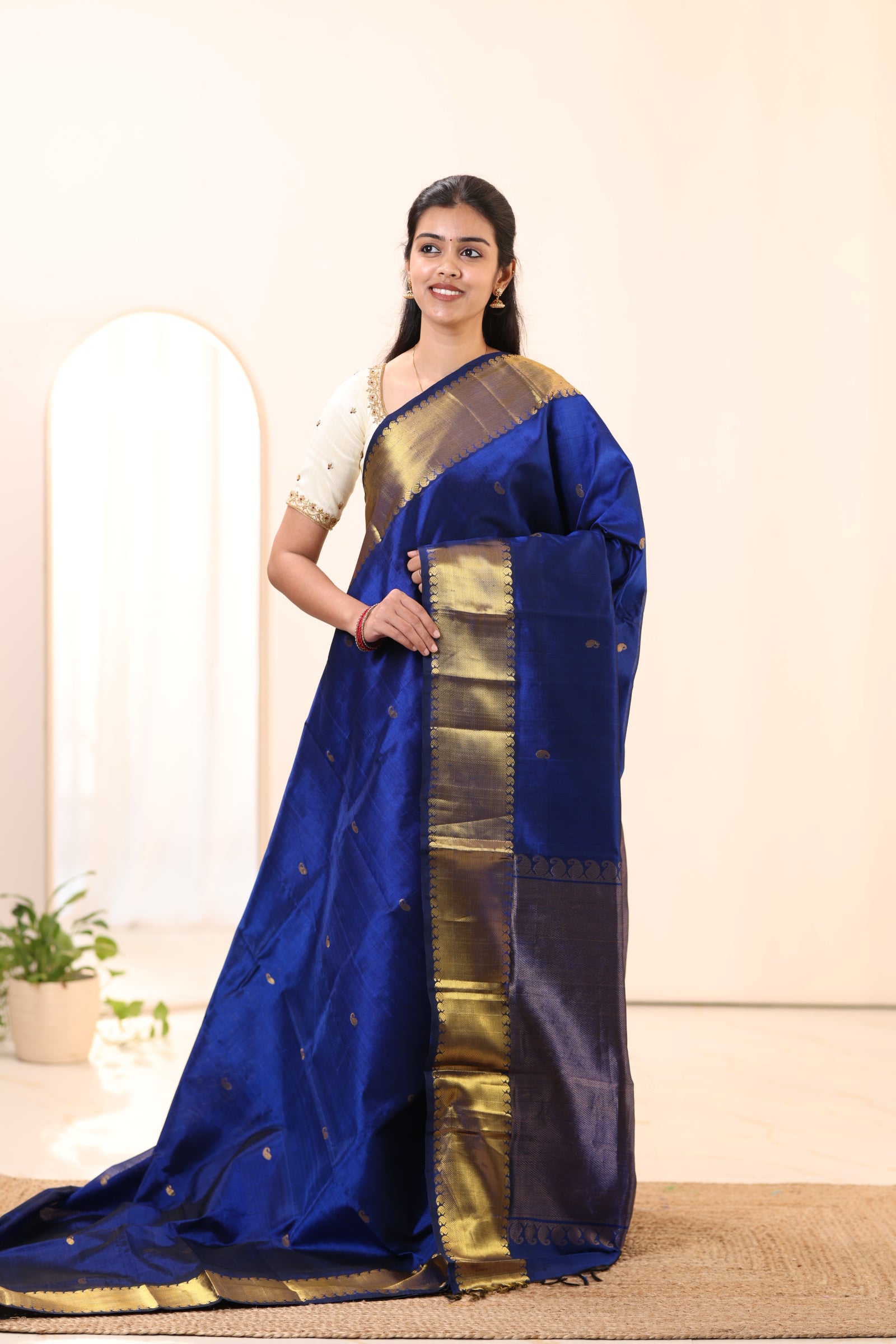 Kanchi Silk Cotton Saree A116