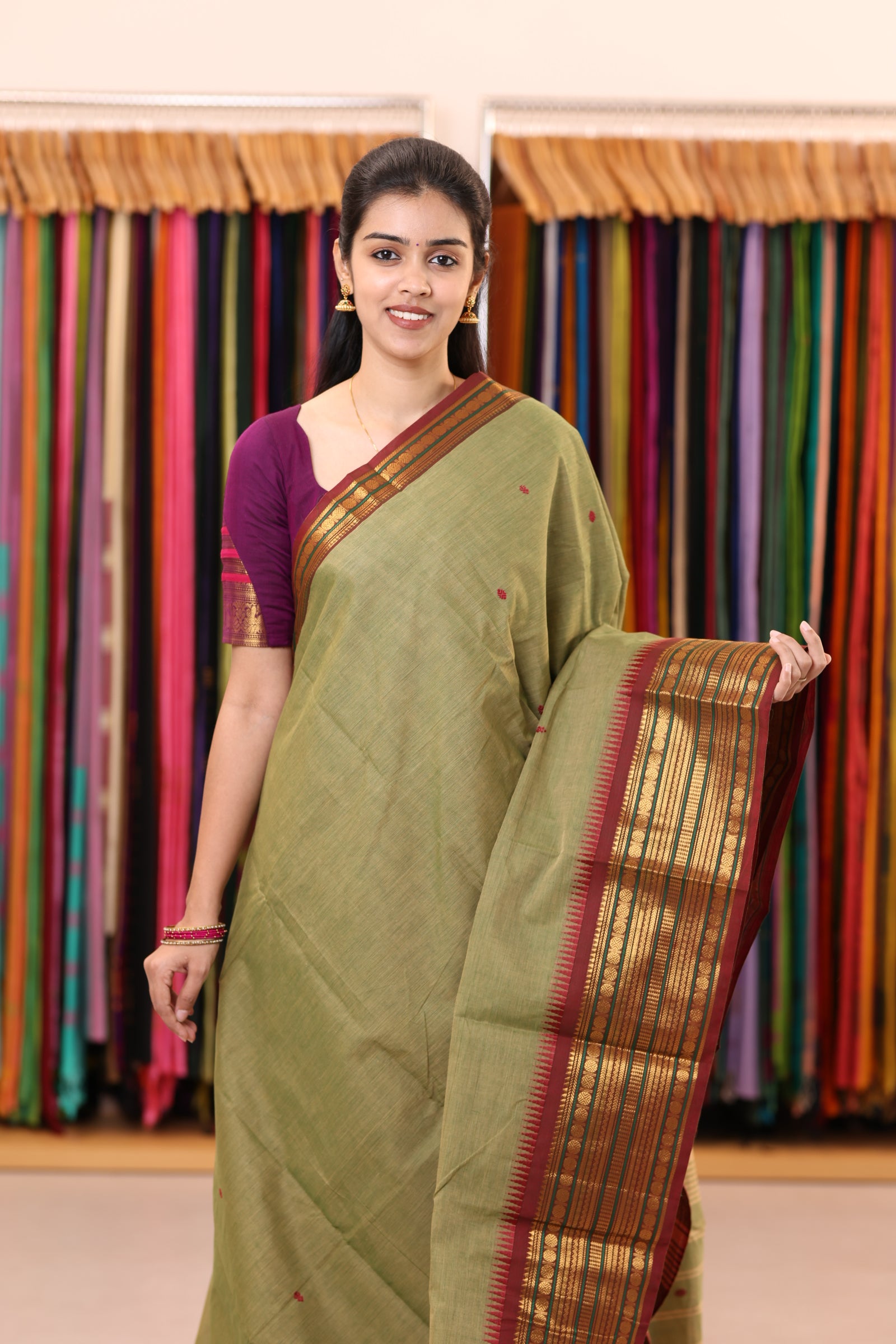 Chettinad Cotton Sarees C56
