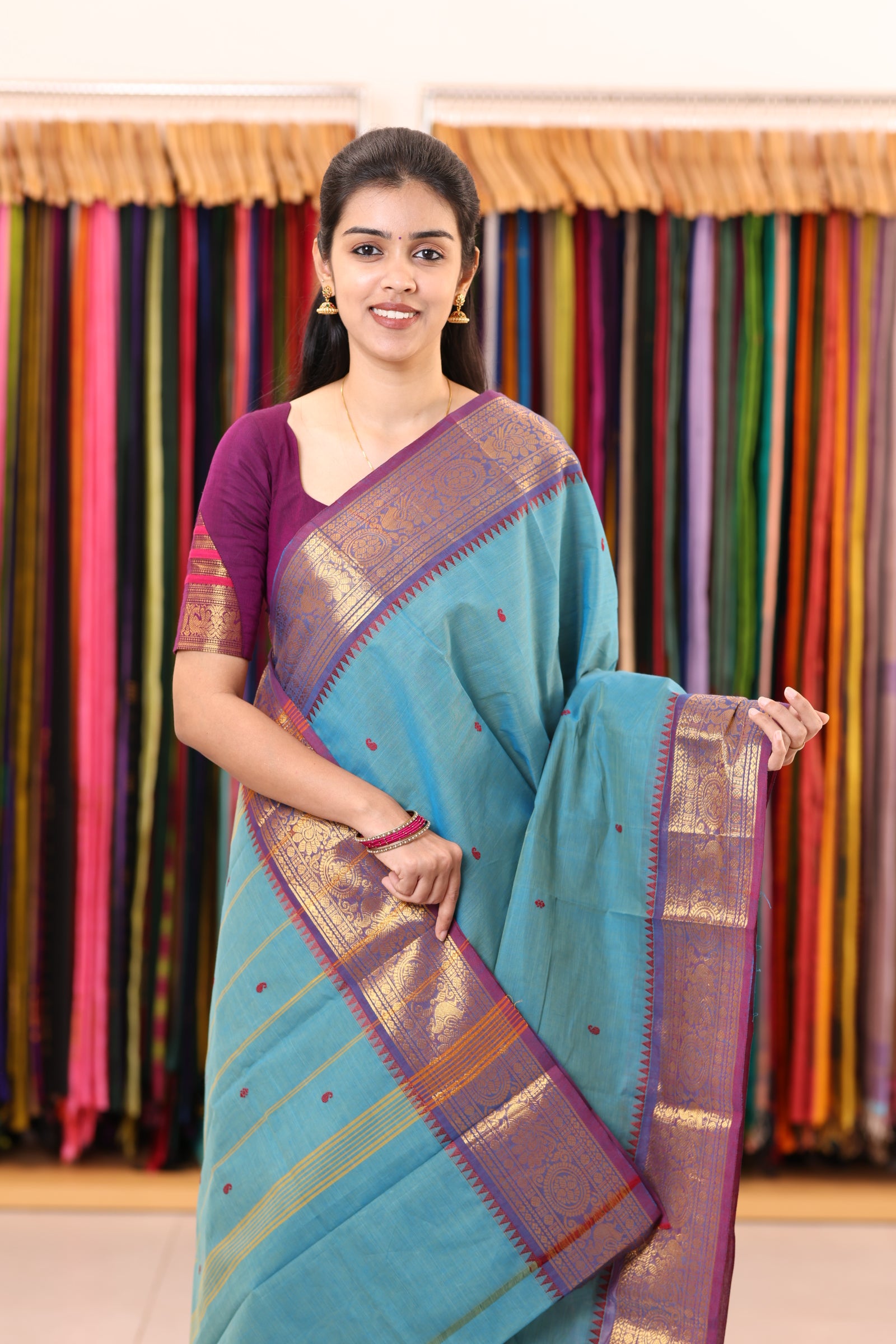 Chettinad Cotton Sarees C68