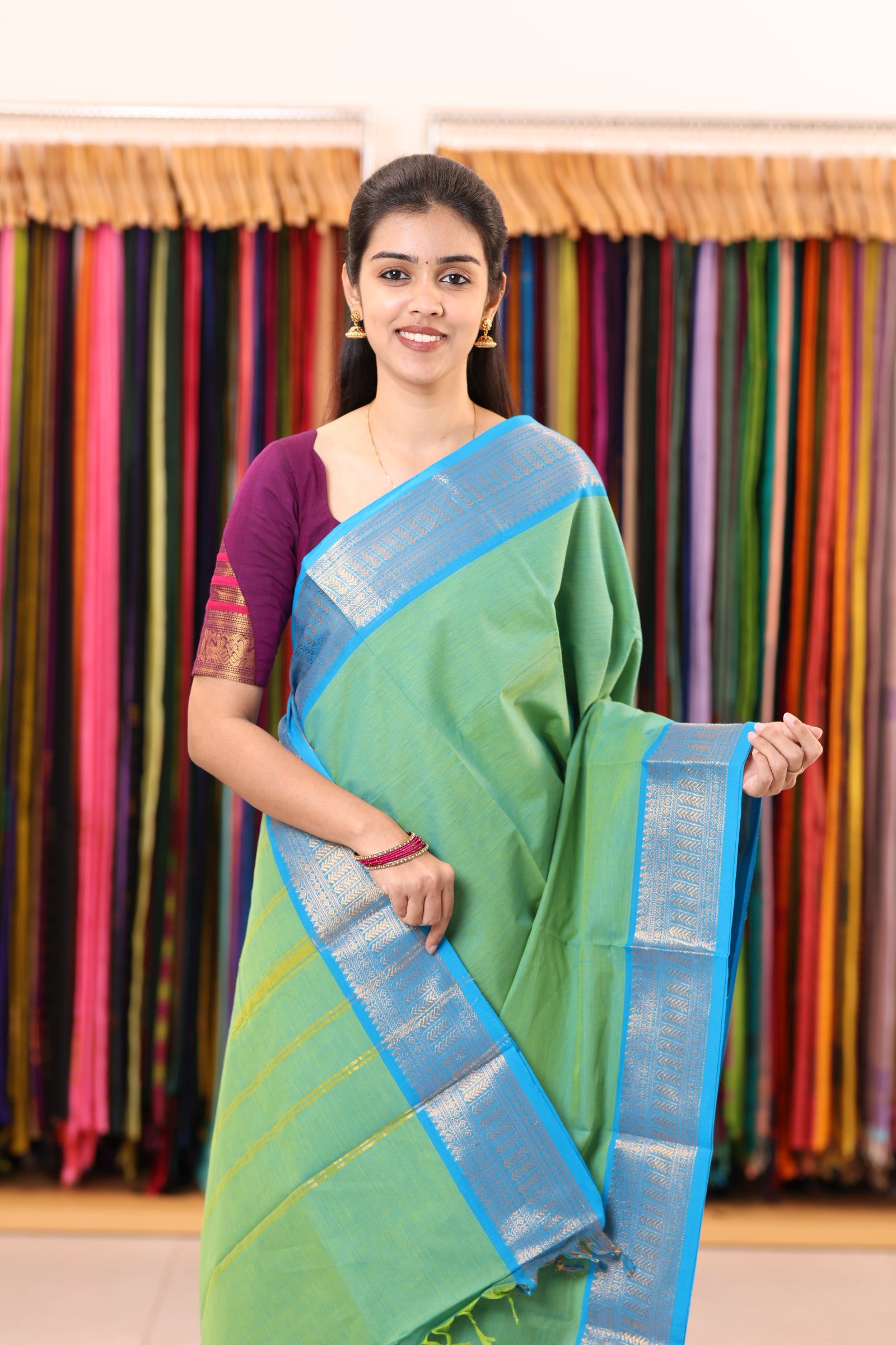 Chettinad Cotton Sarees C74
