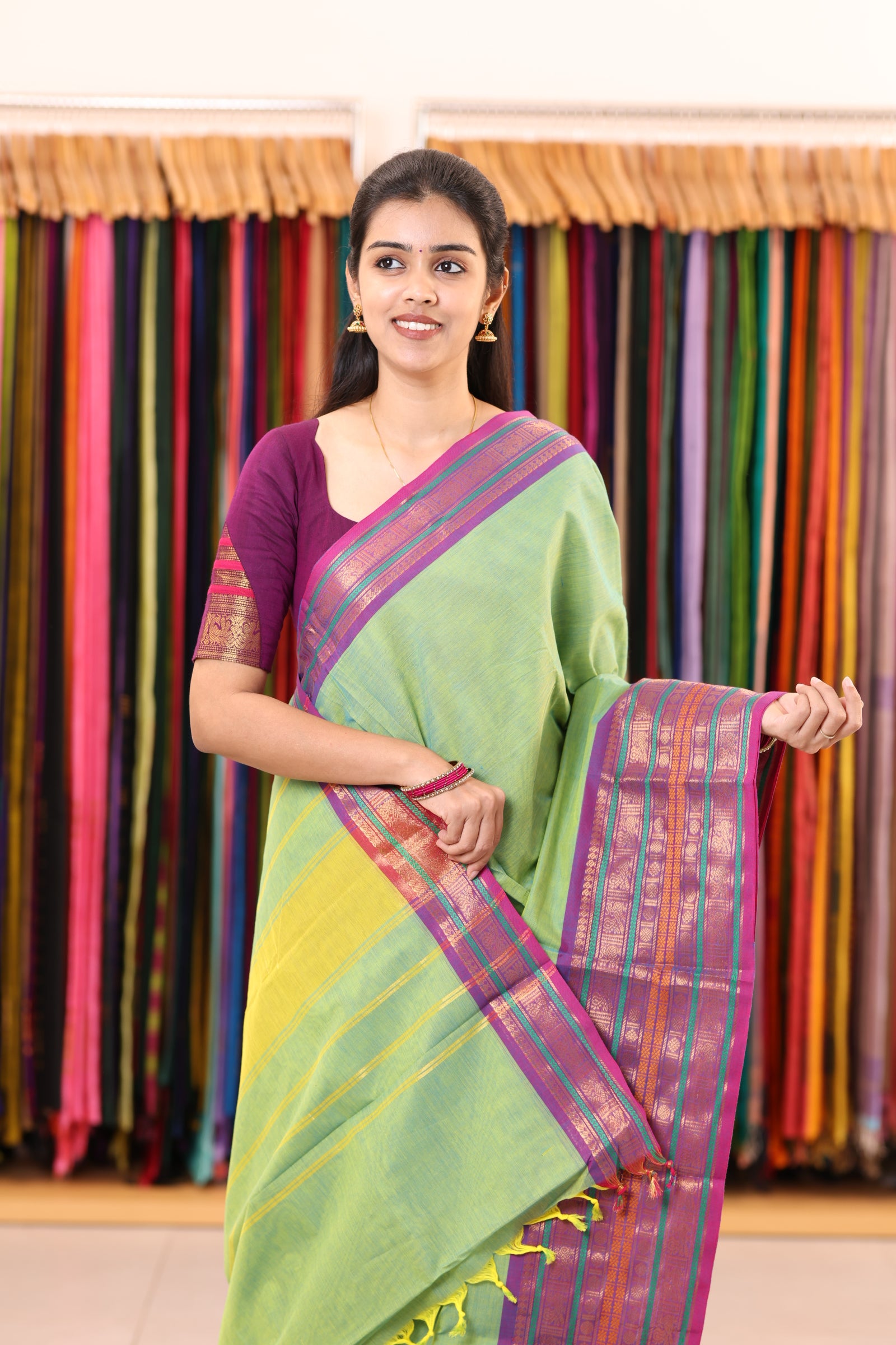 Chettinad Cotton Sarees C86