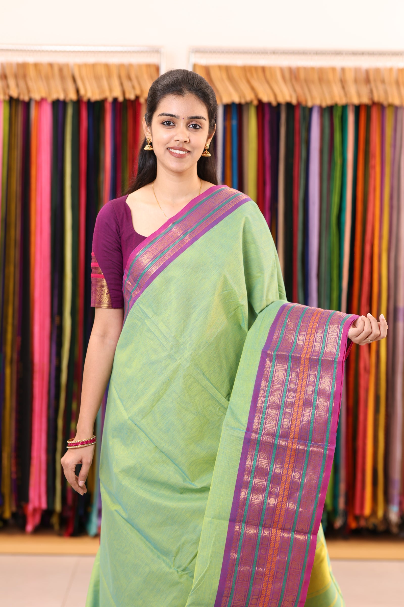 Chettinad Cotton Sarees C86