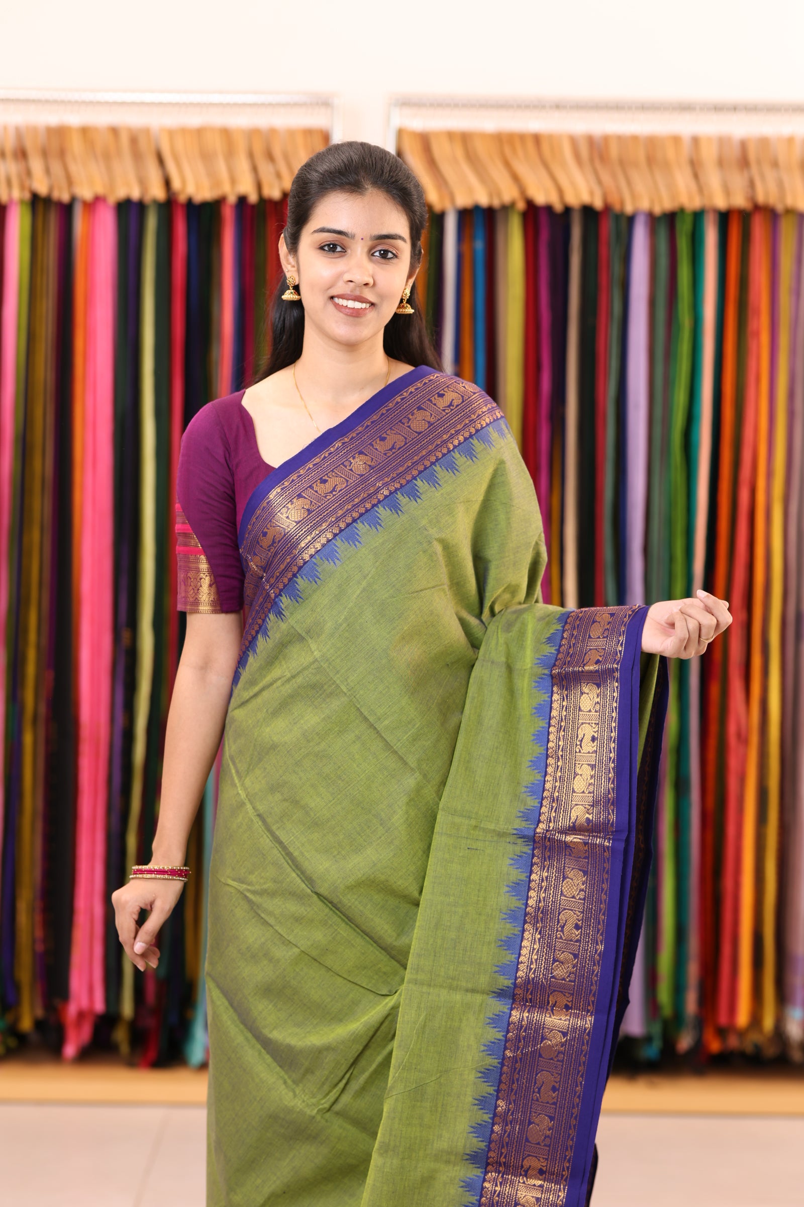 Chettinad Cotton Sarees C91