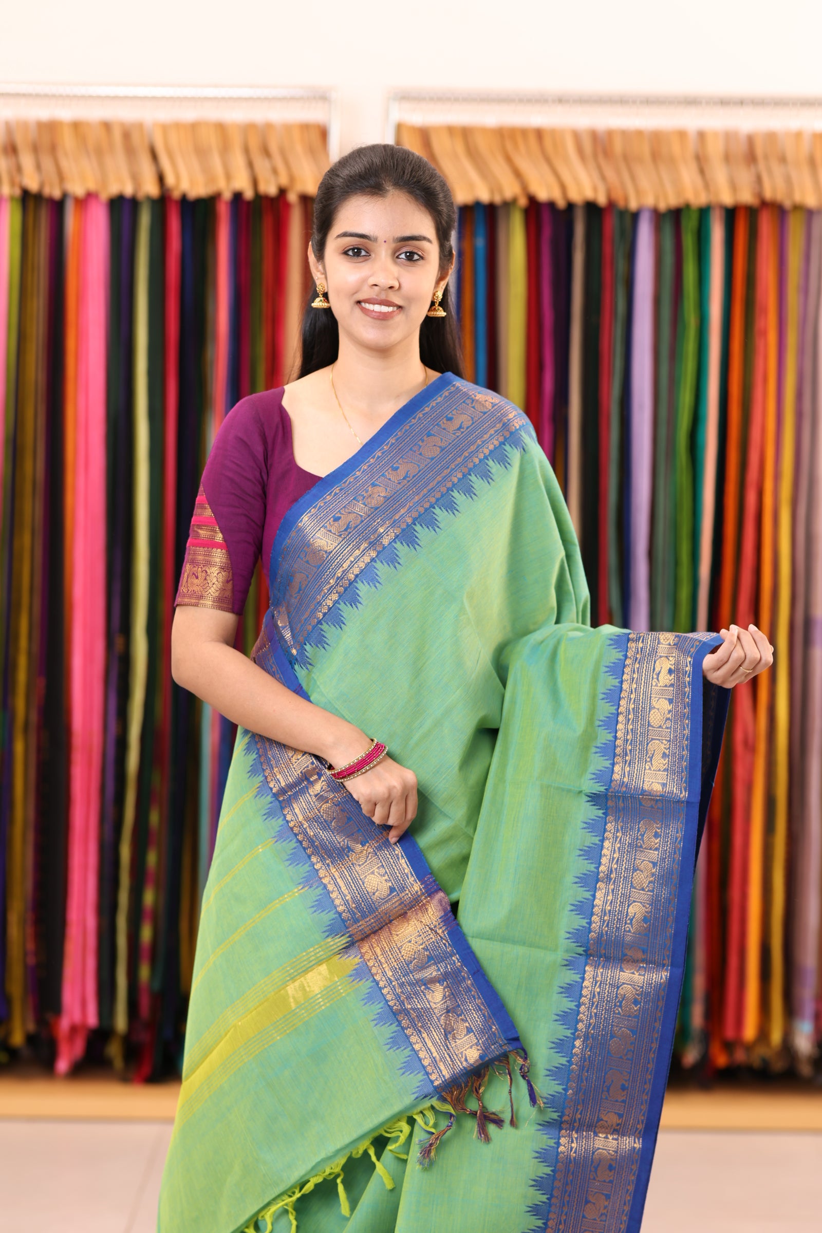 Chettinad Cotton Sarees C93