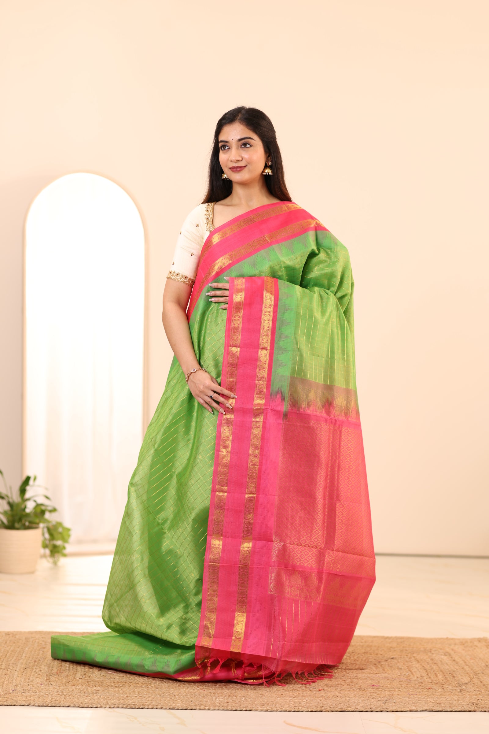 Kanchi Silk Saree A11