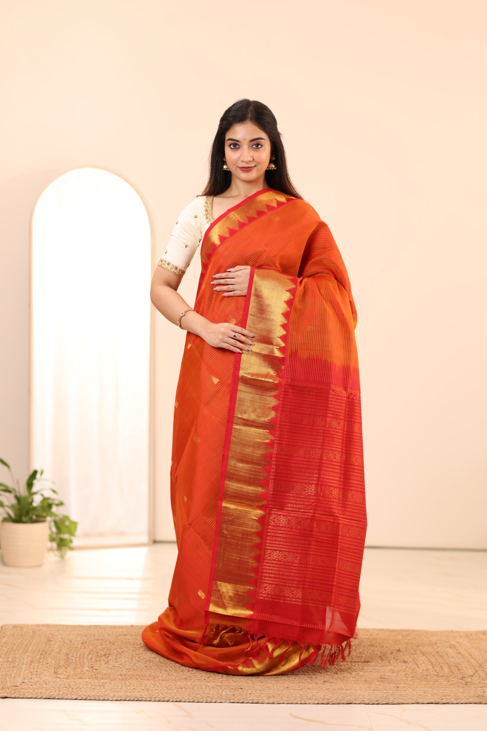 Kanchi Silk Saree A16