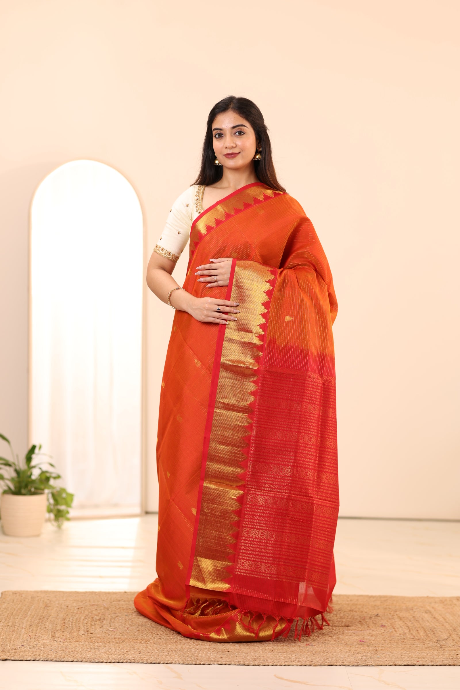 Kanchi Silk Saree A16