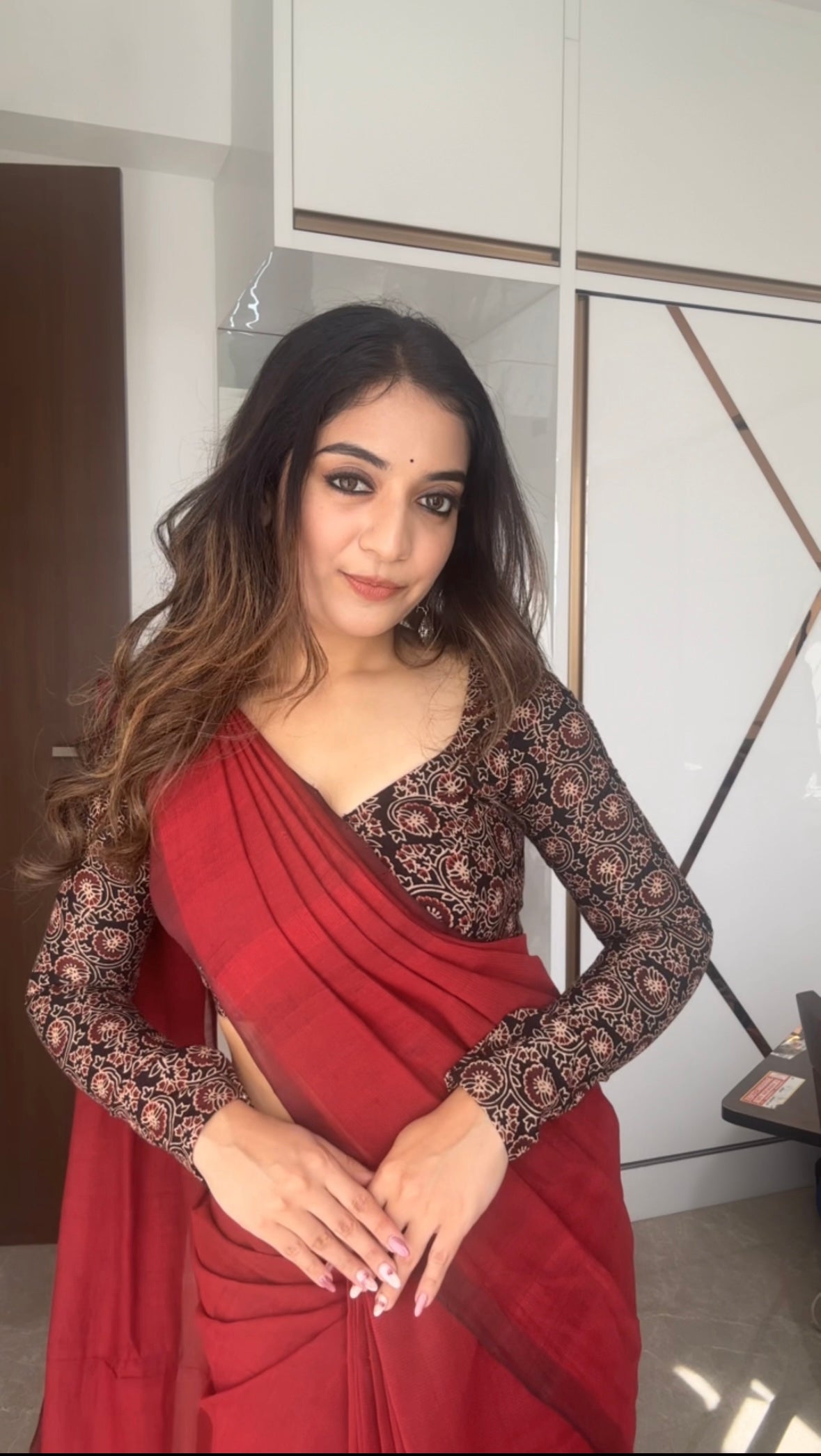 Black Full Sleeve Blouse