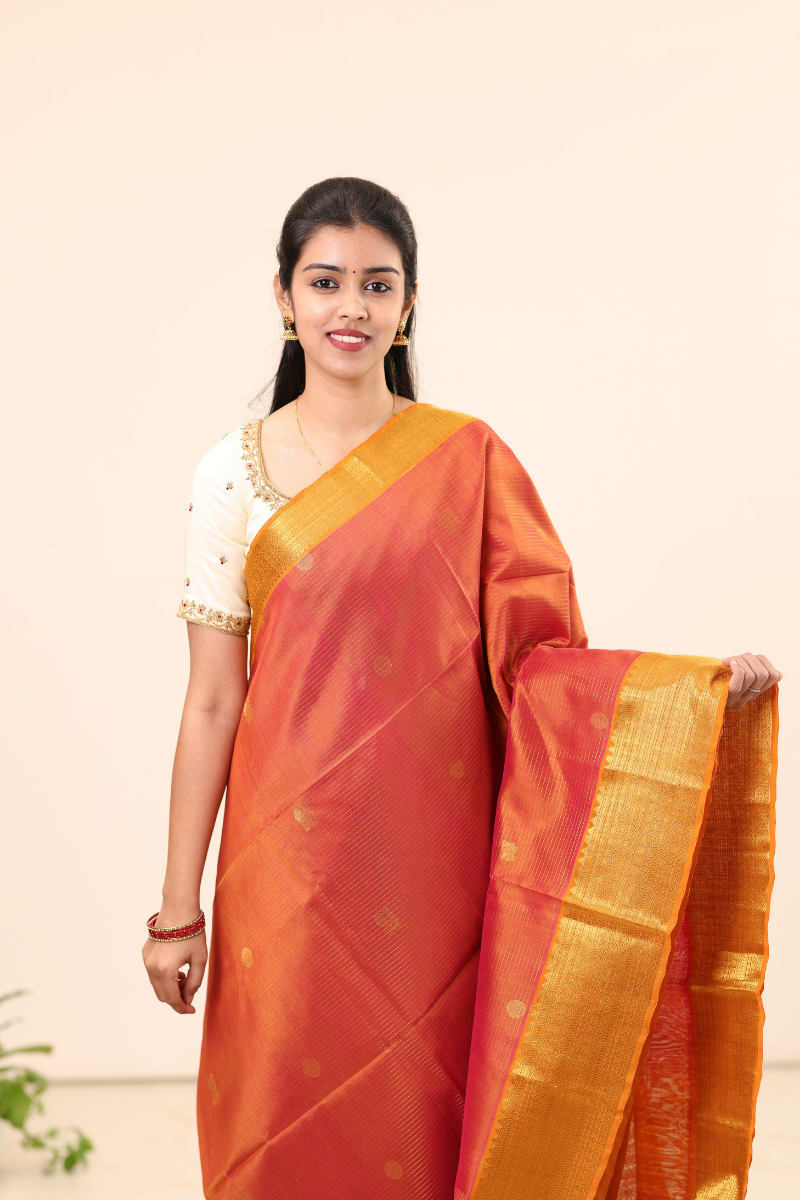 Kanchi Silk Cotton Saree A132