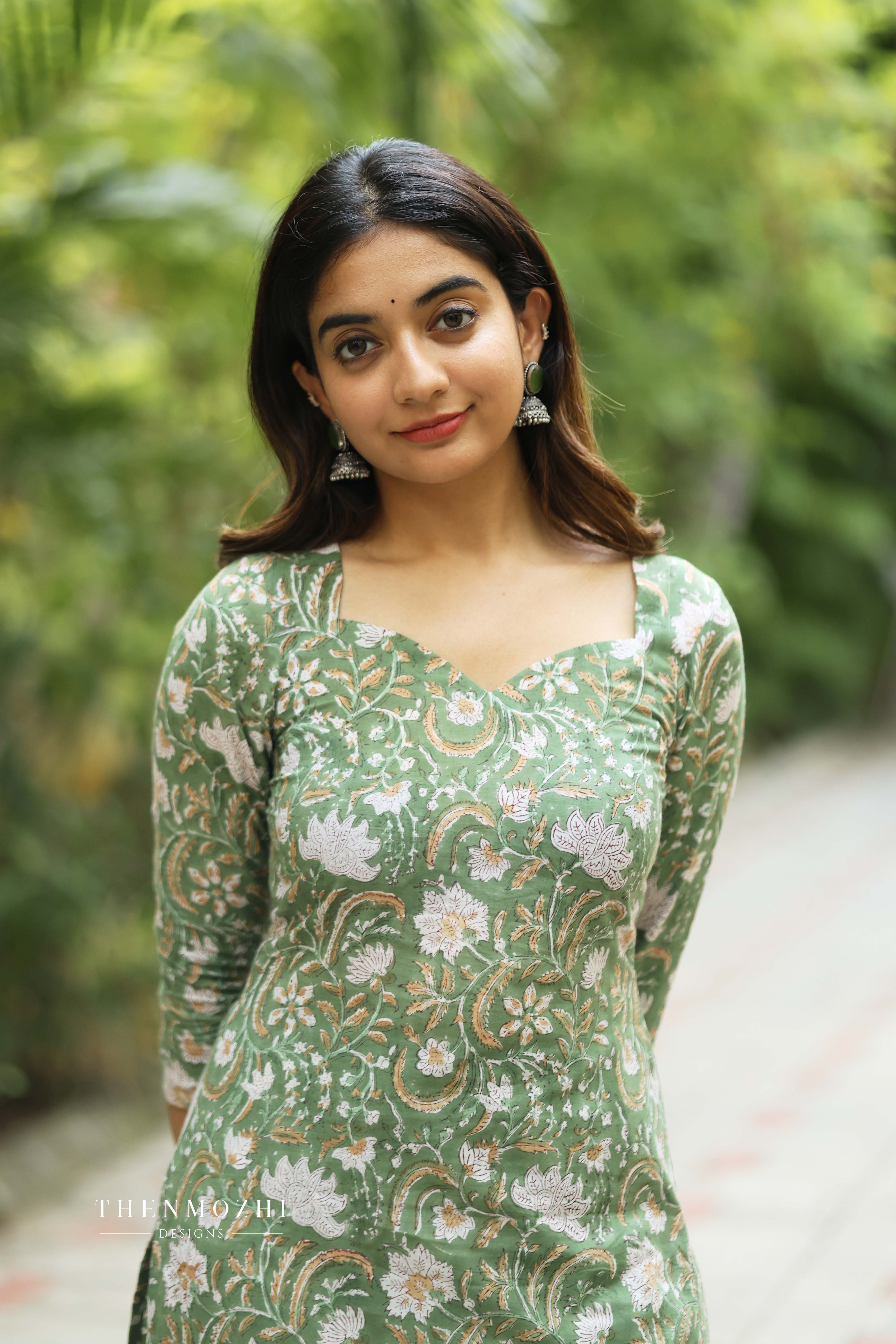 Sea Green Printed Co-ord Set