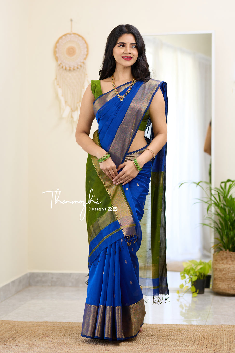Blue and Green (Big Border)