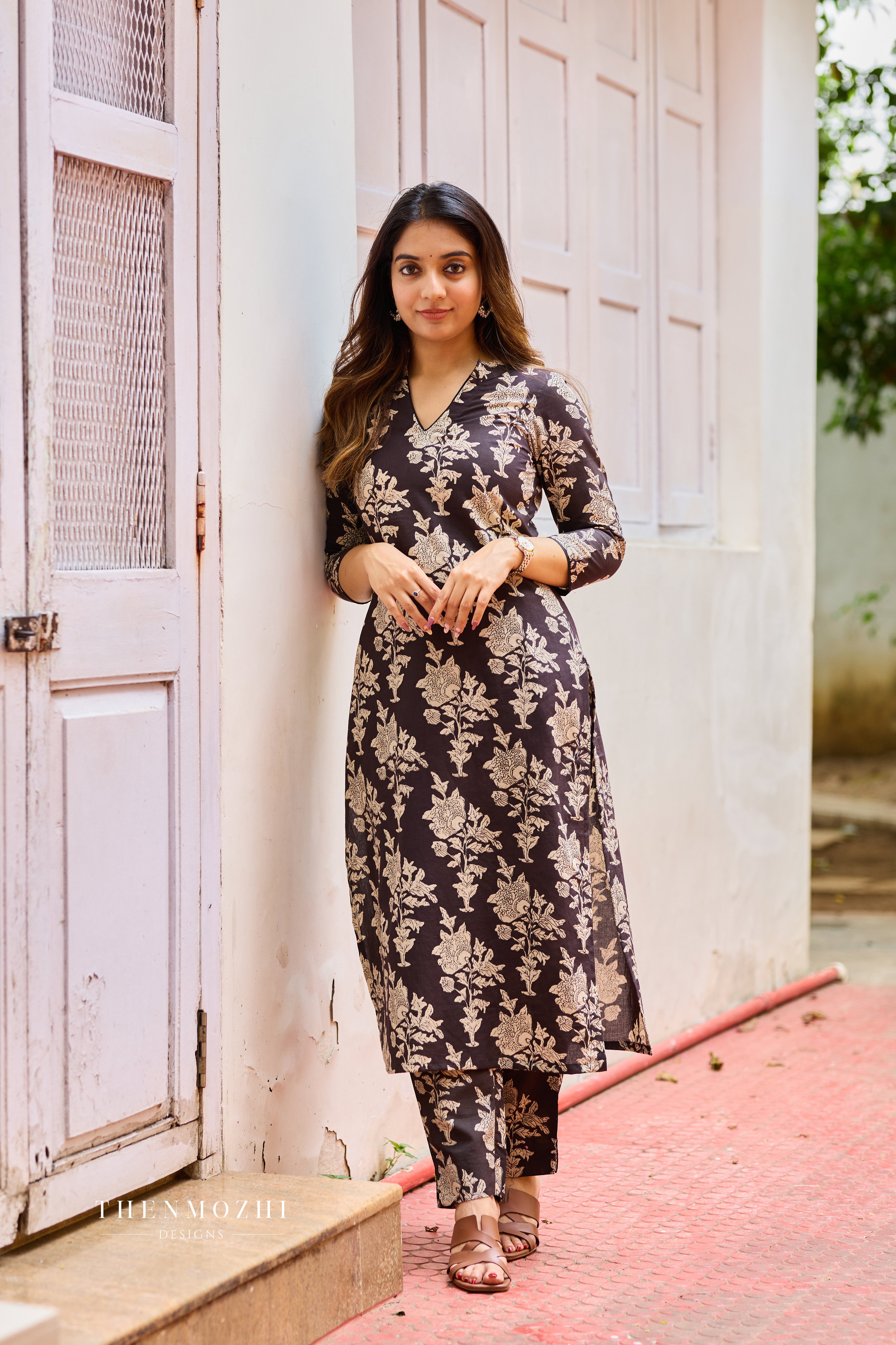Twilight Blossom Printed Co-ord Set