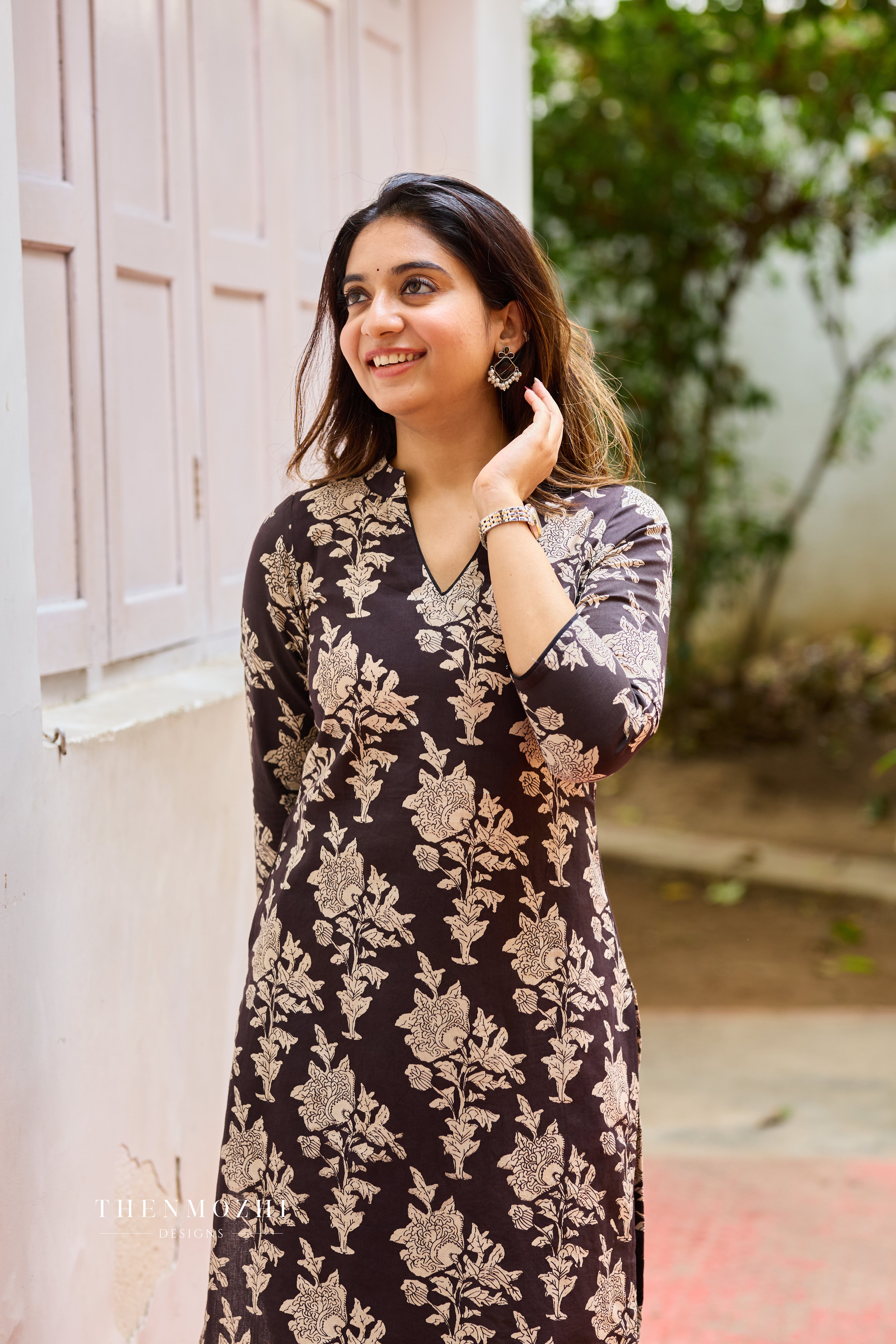 Twilight Blossom Printed Co-ord Set