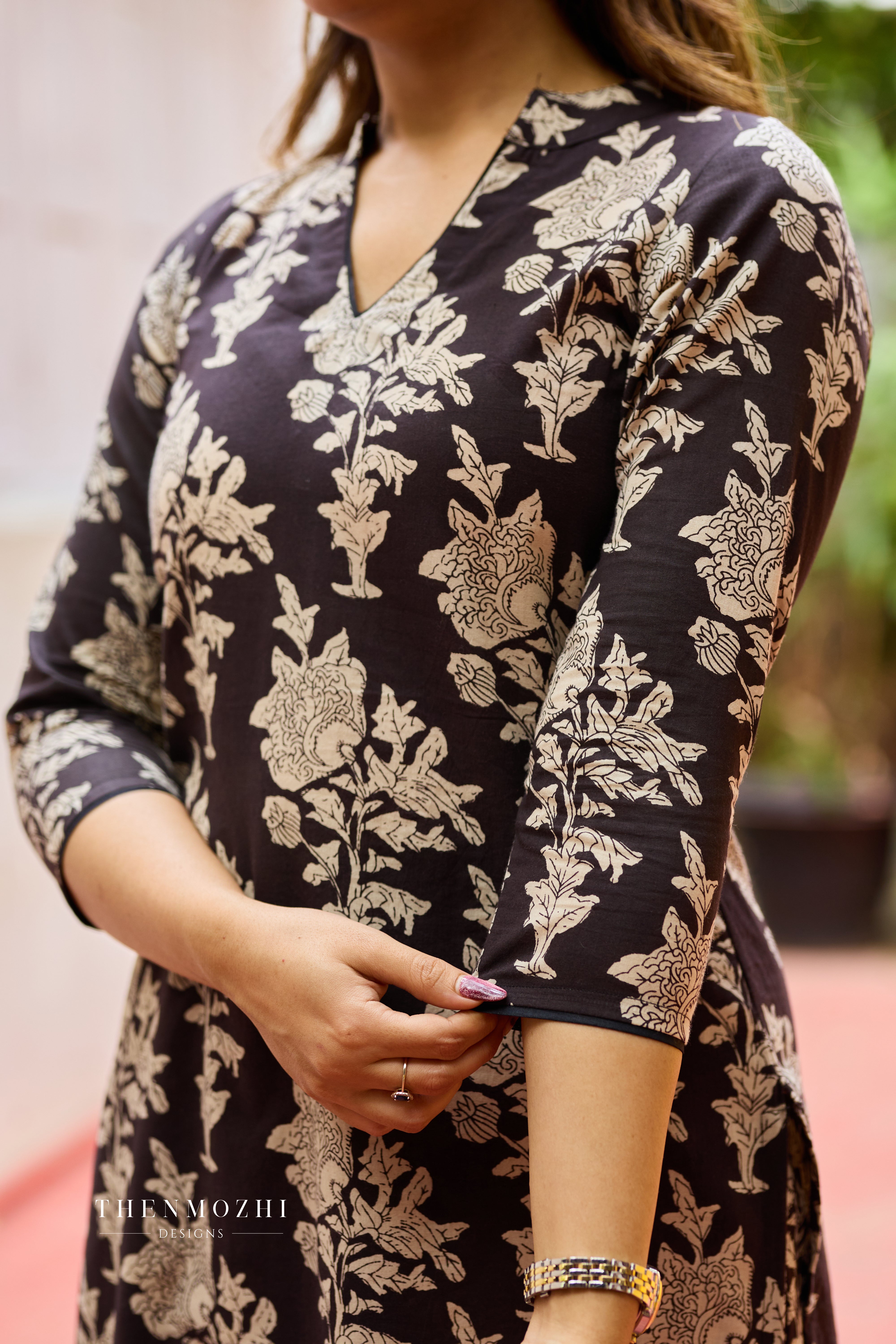 Twilight Blossom Printed Co-ord Set