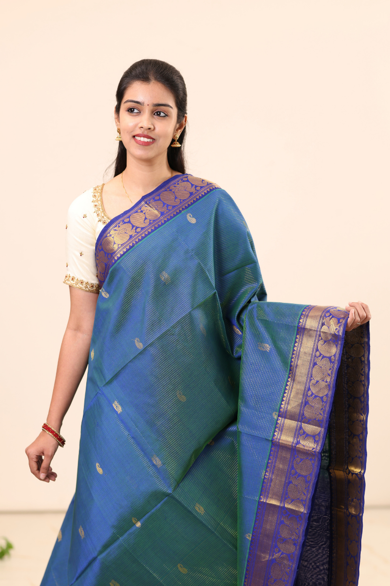 Kanchi Silk Cotton Saree A133