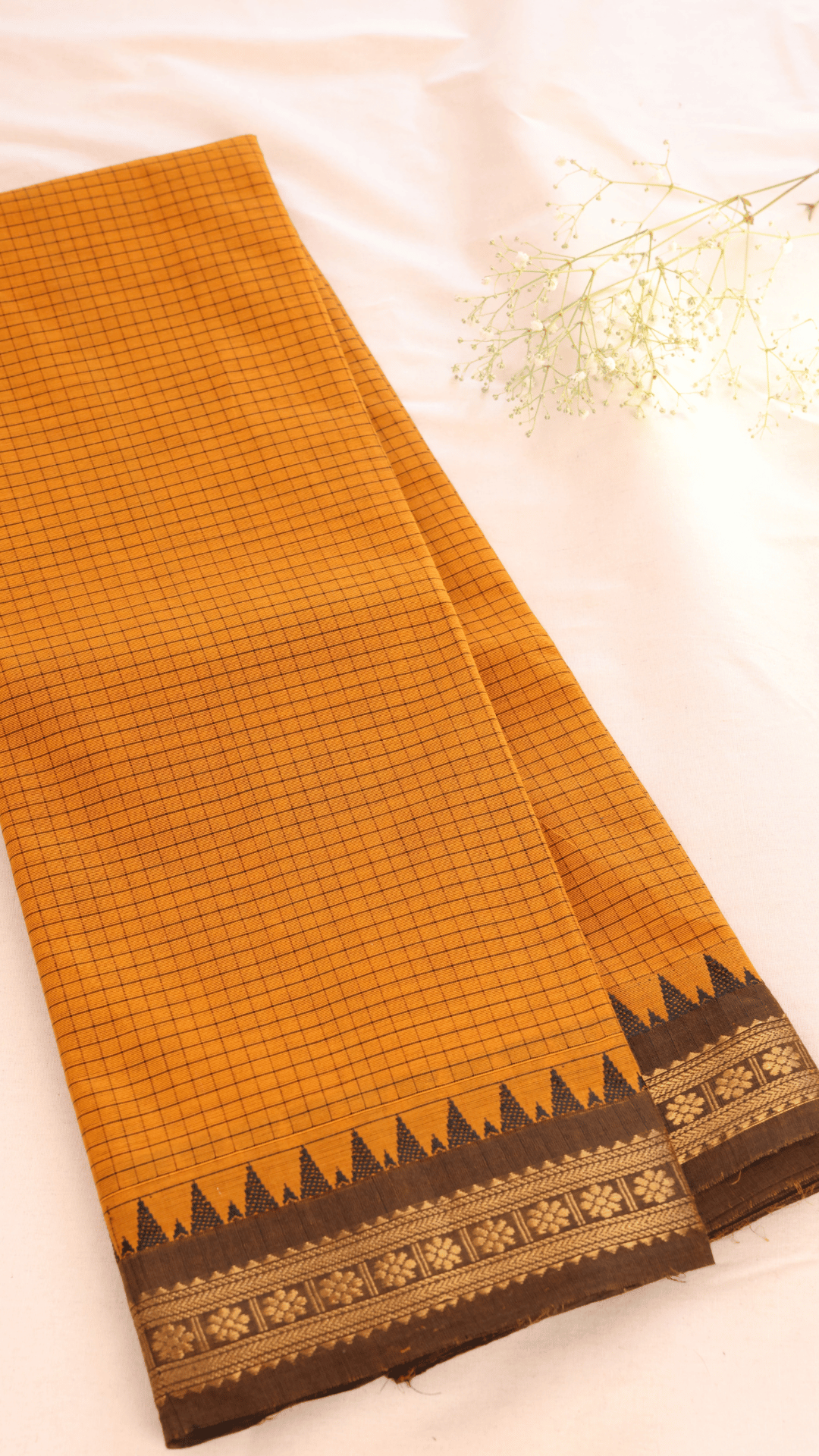 Kattam Chettinad Cotton Saree CW184
