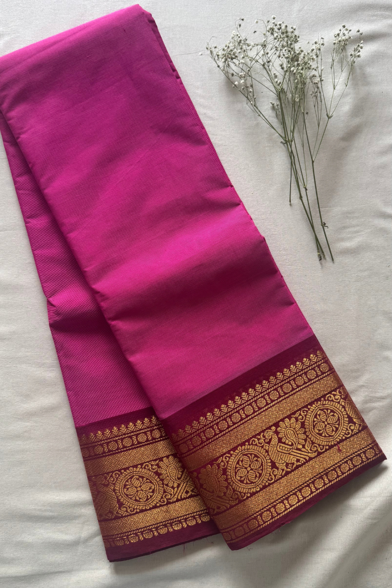 Kanchi Chettinad Cotton Saree CW269