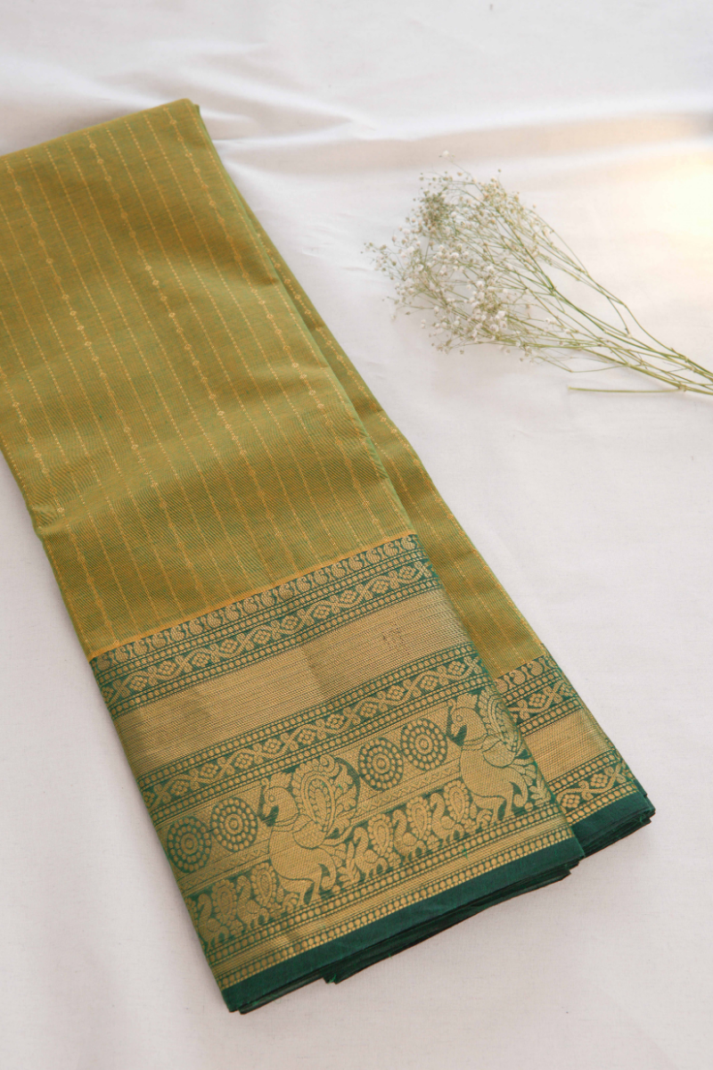 Vairaoosi Chettinad Cotton Saree CW485