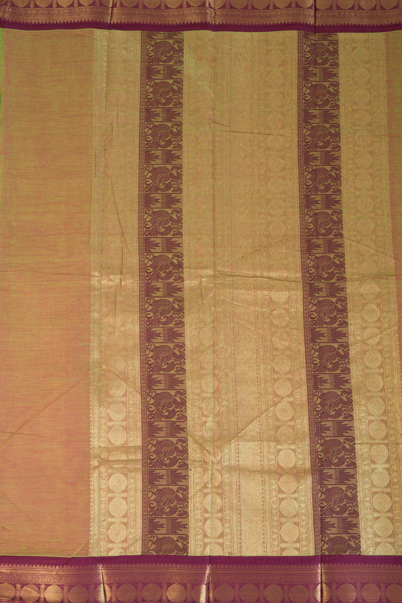Butta Chettinad Cotton Saree CW336