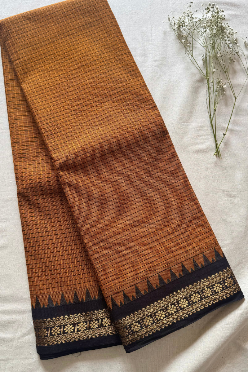 Kattam Chettinad Cotton Saree CW278