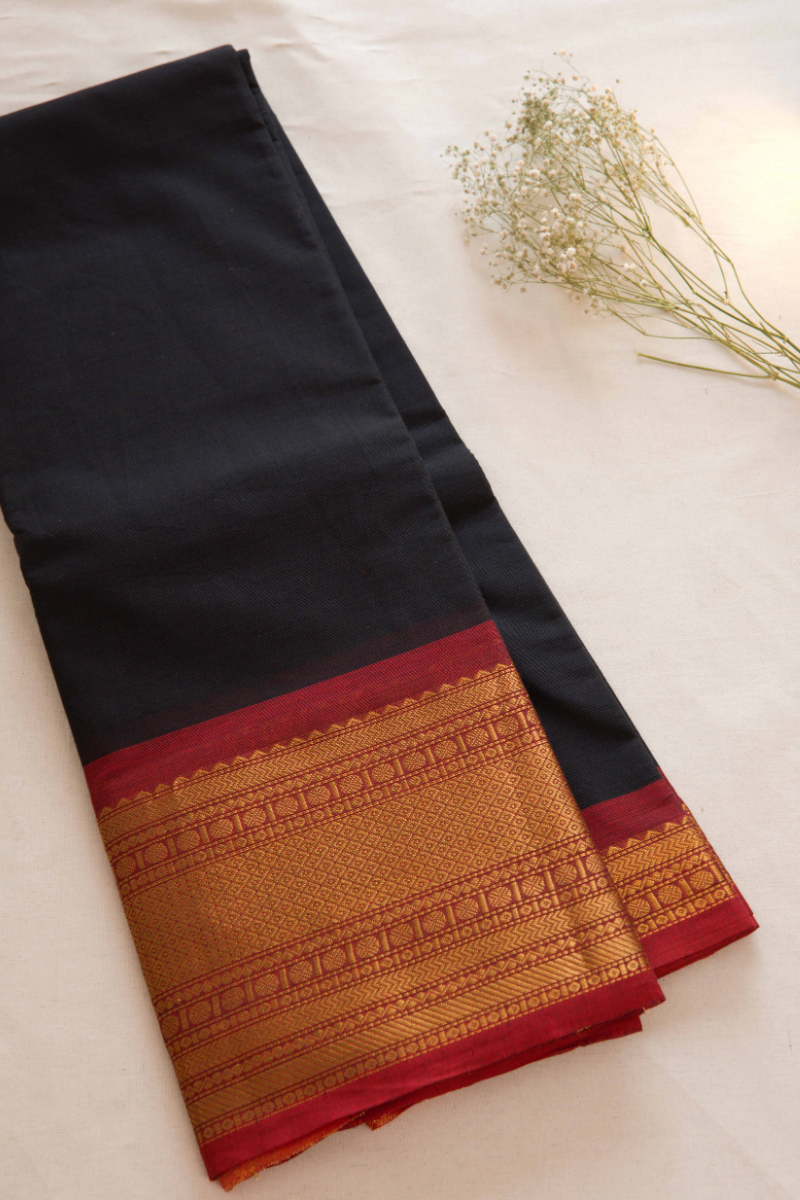 Kanchi Chettinad Cotton Saree CW494