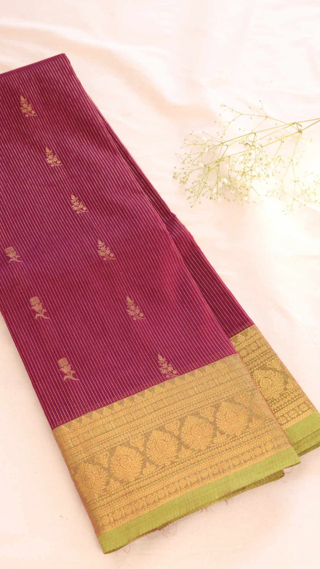 Vairaoosi Chettinad Cotton Saree CW174