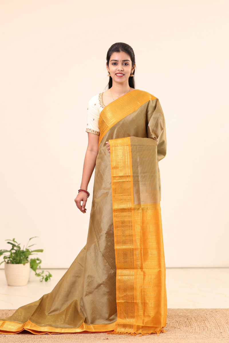 Kanchi Silk Cotton Saree A138