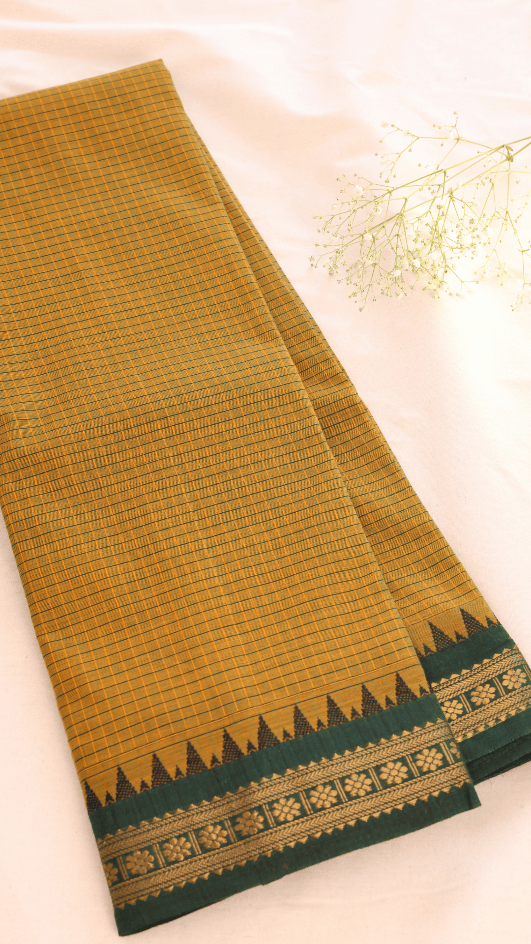 Kattam Chettinad Cotton Saree CW163