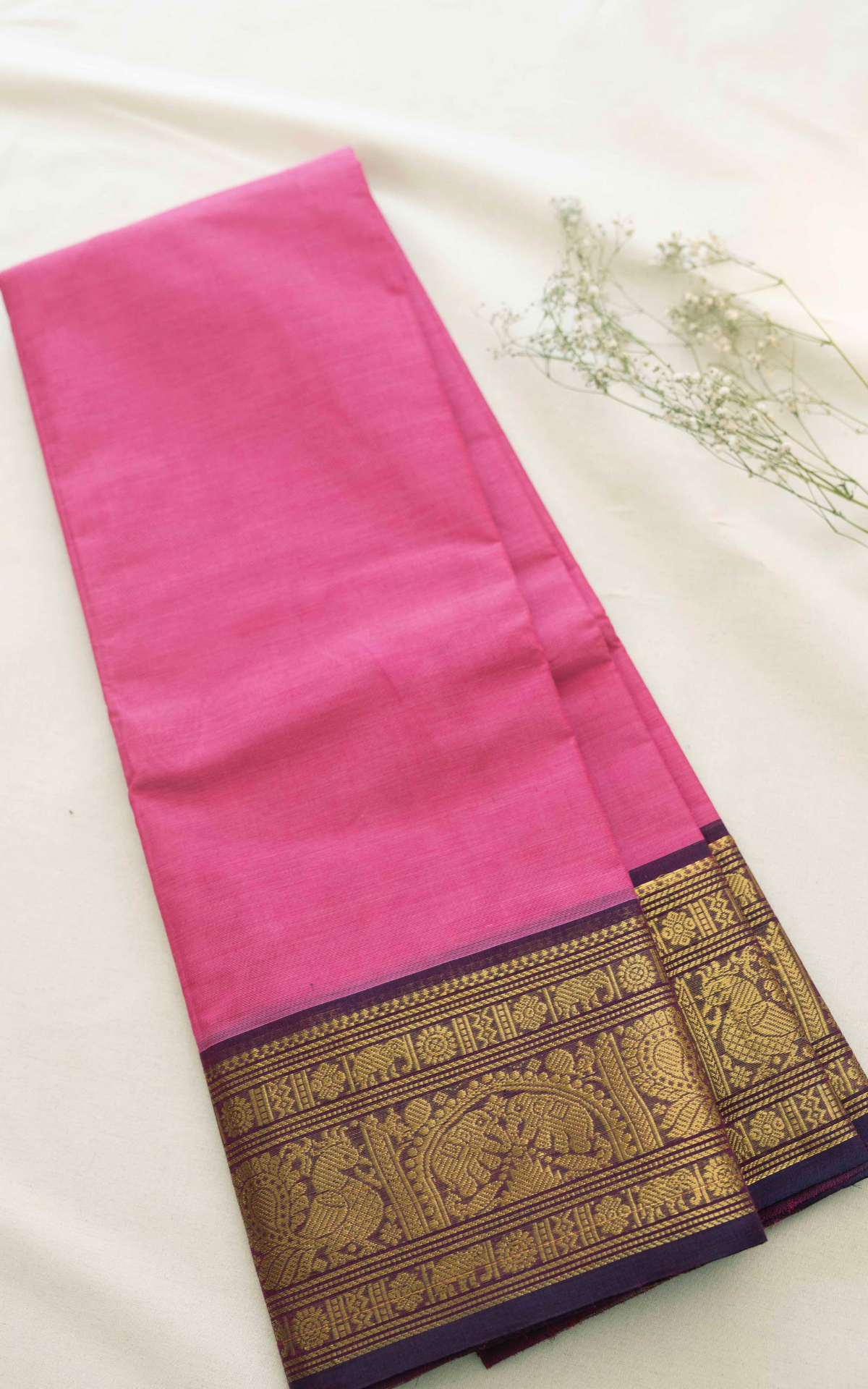 Kanchi Chettinad Cotton Saree CW512