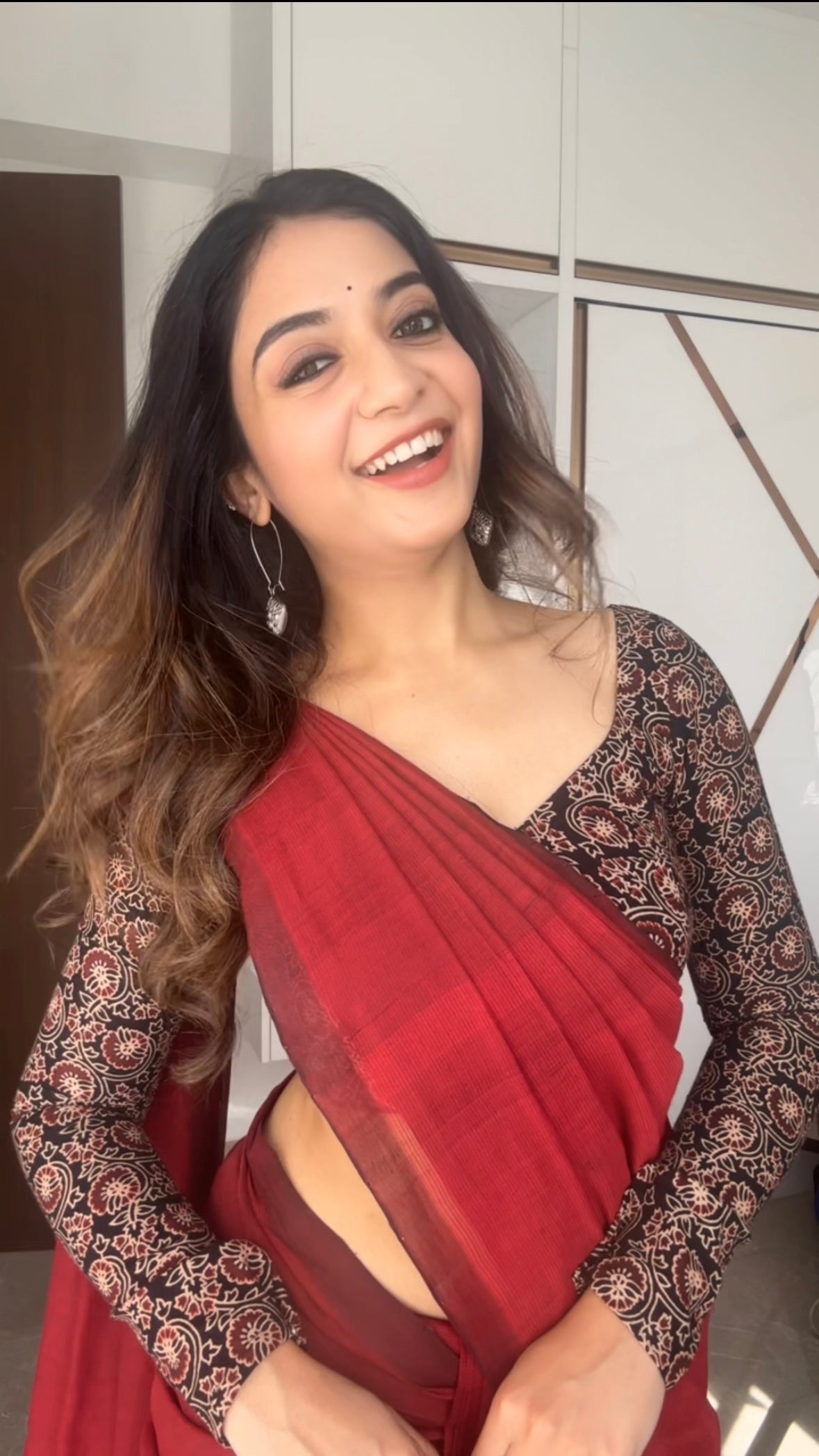 Black Full Sleeve Blouse