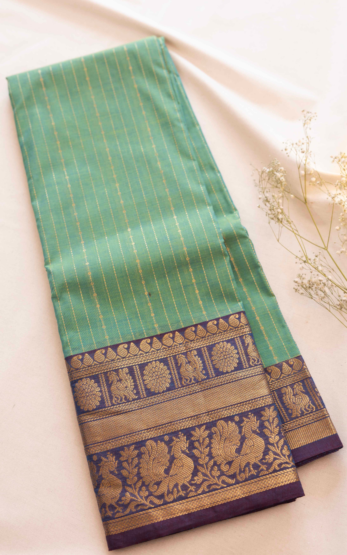 Vairaoosi Chettinad Cotton Saree CW531