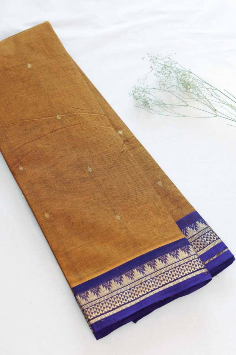 Butta Chettinad Cotton Saree CW319