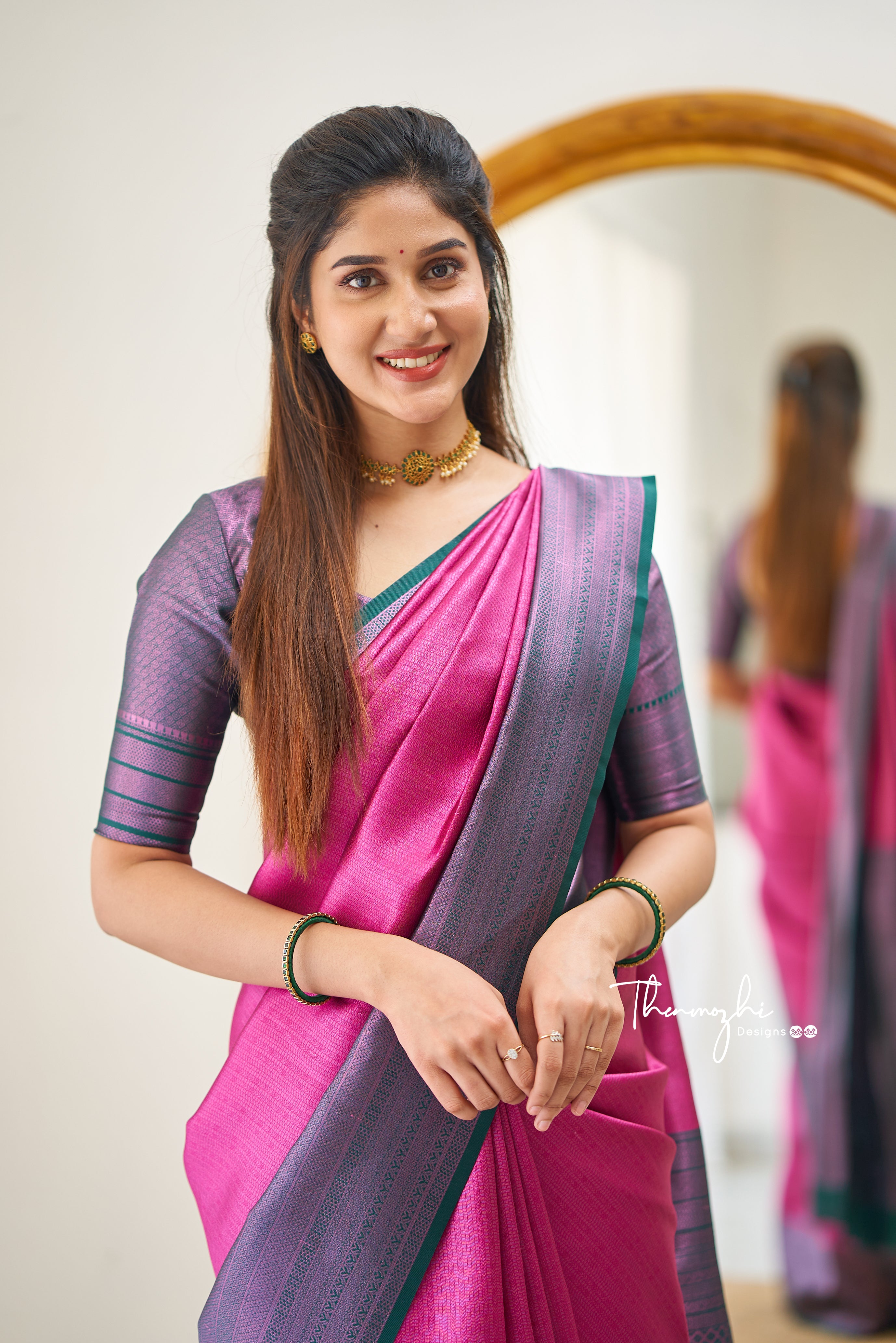 Nakshatra (Pink & Green)