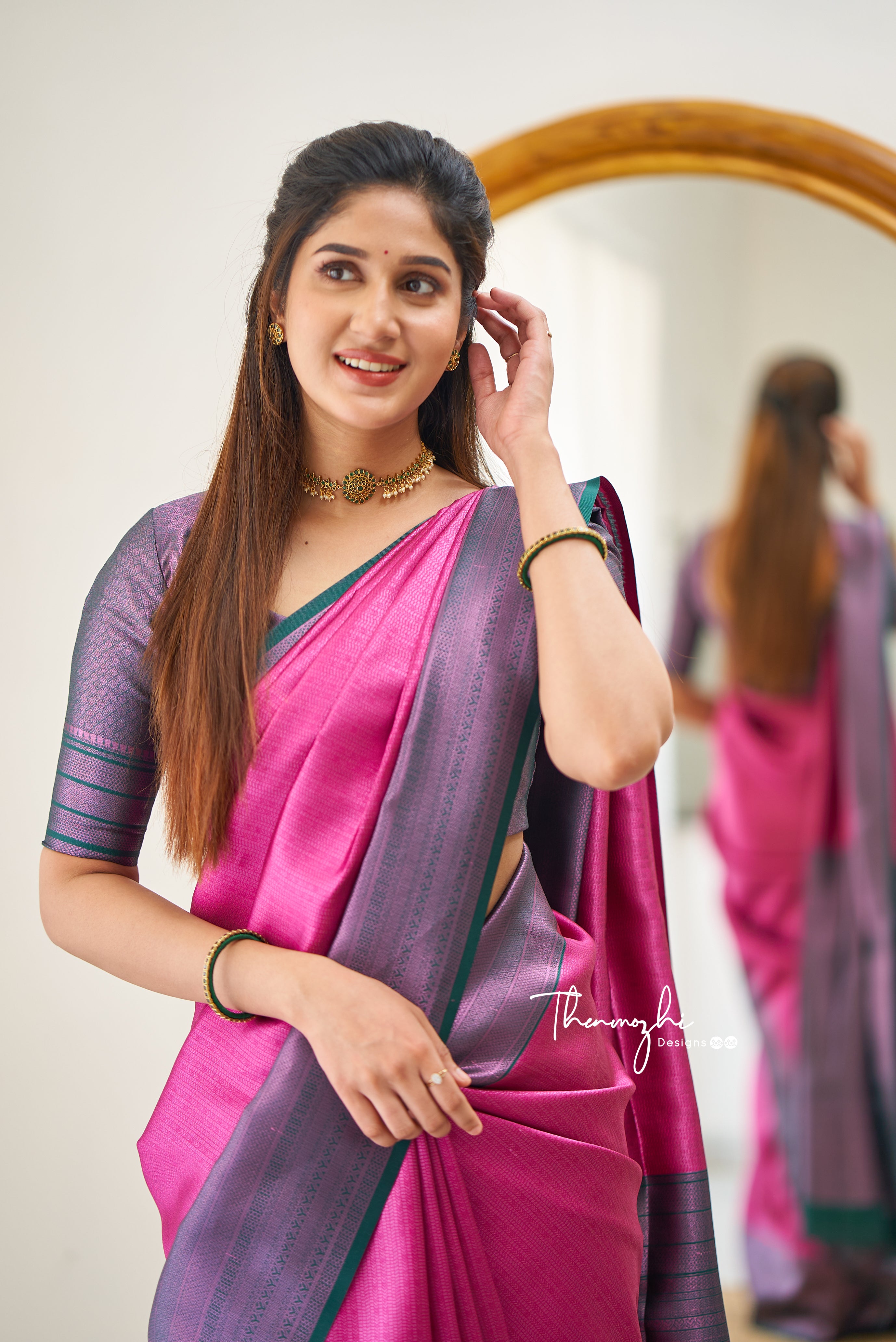 Nakshatra (Pink & Green)