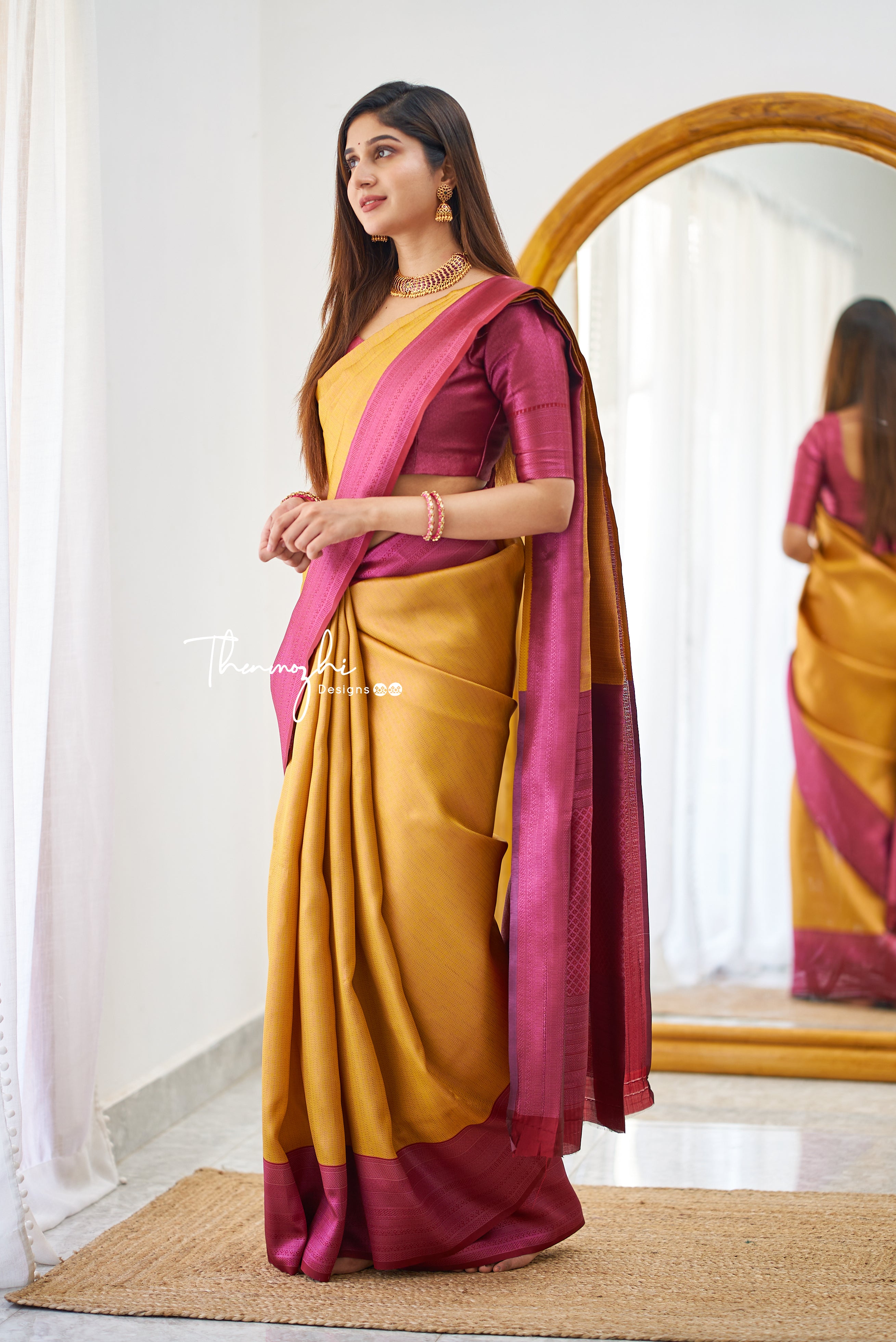 Nakshatra (Yellow & Pink)