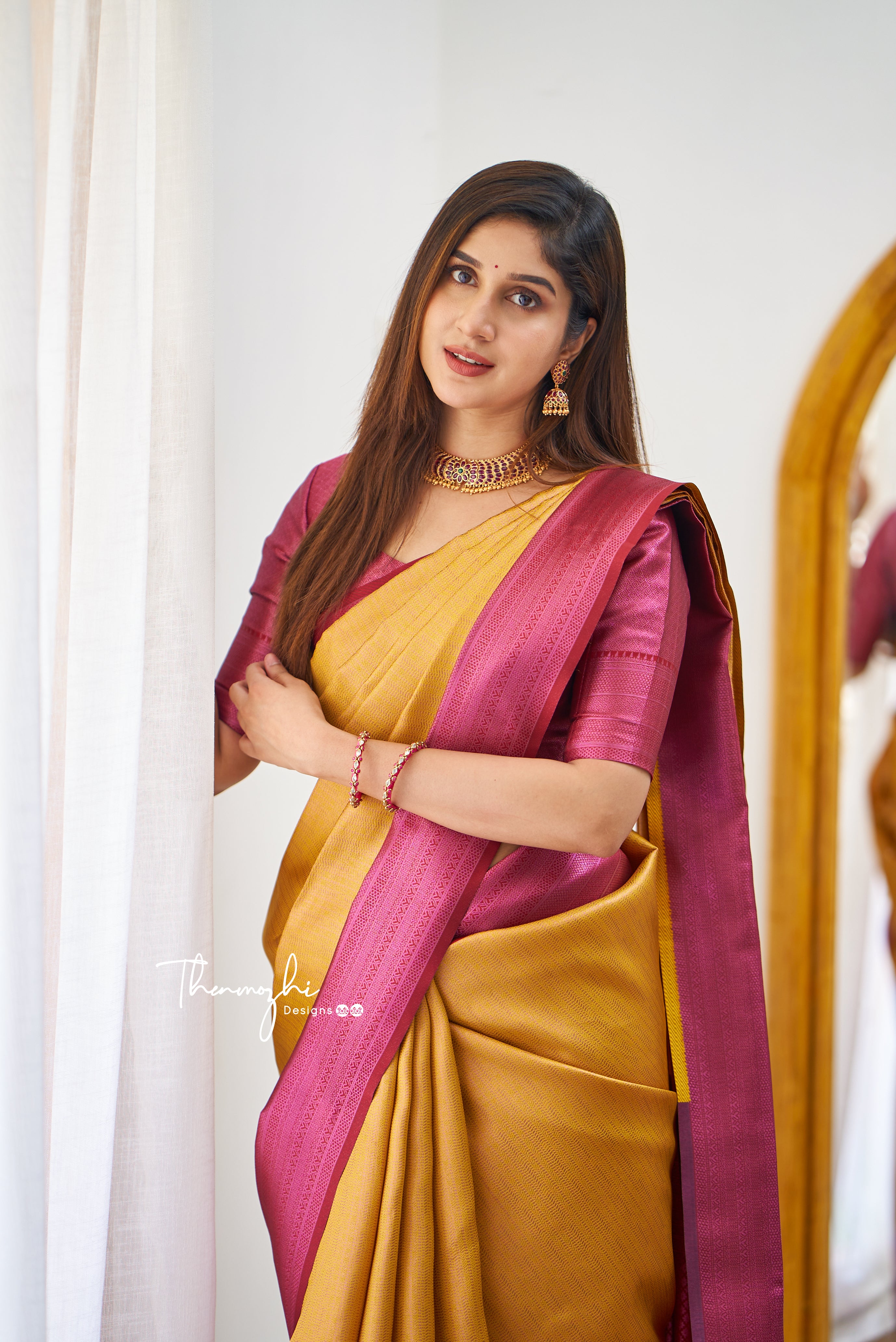 Nakshatra (Yellow & Pink)